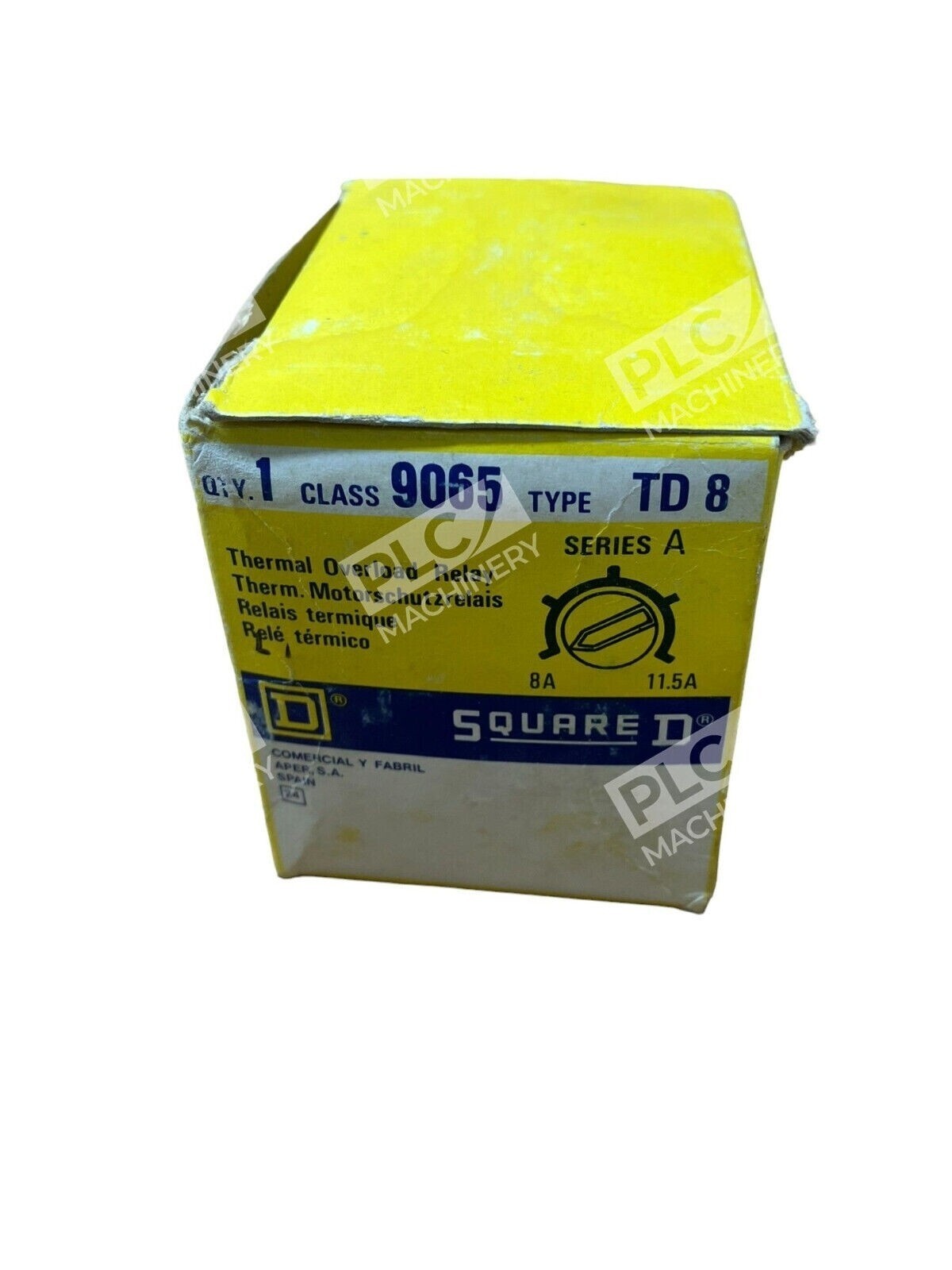 Square D 9065 TD 8 Thermal Overload Relay Series A - Image 2