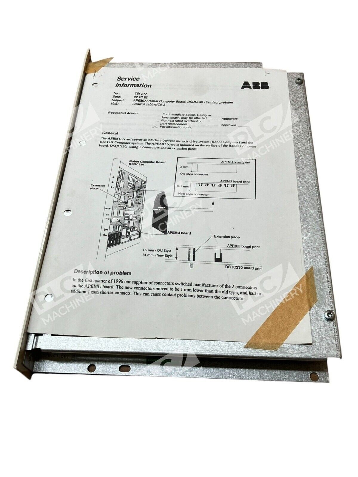 ABB DSQC230 Robot Computer Board - Image 2
