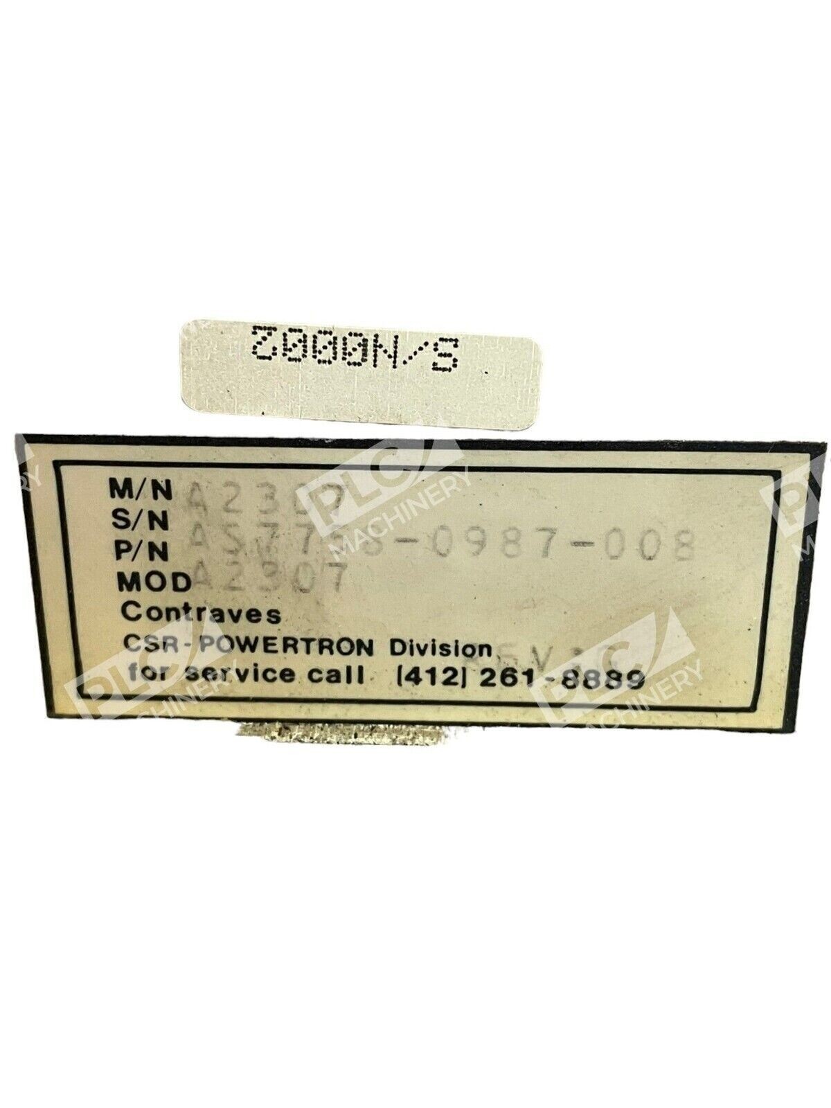Contraves A2307 Servo Drive Rack - Image 8
