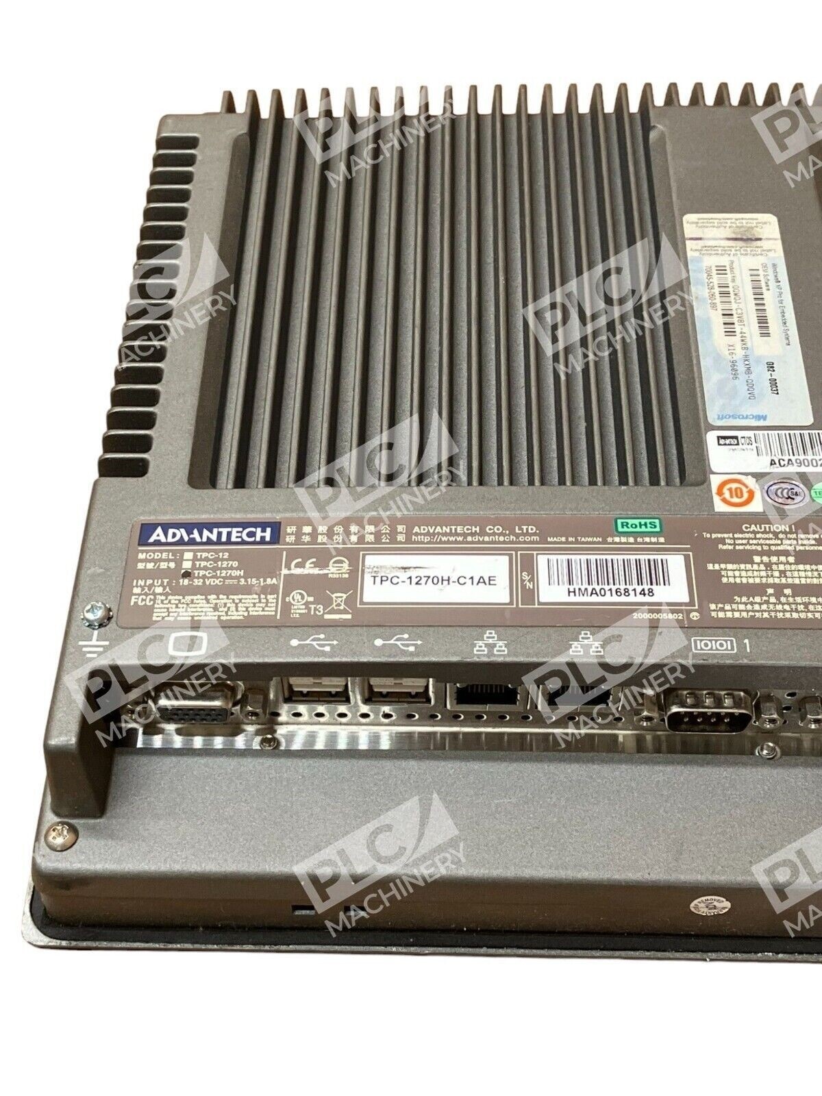 Advantech TPC-1270H-C1AE 500MHz Operator Interface - Image 3