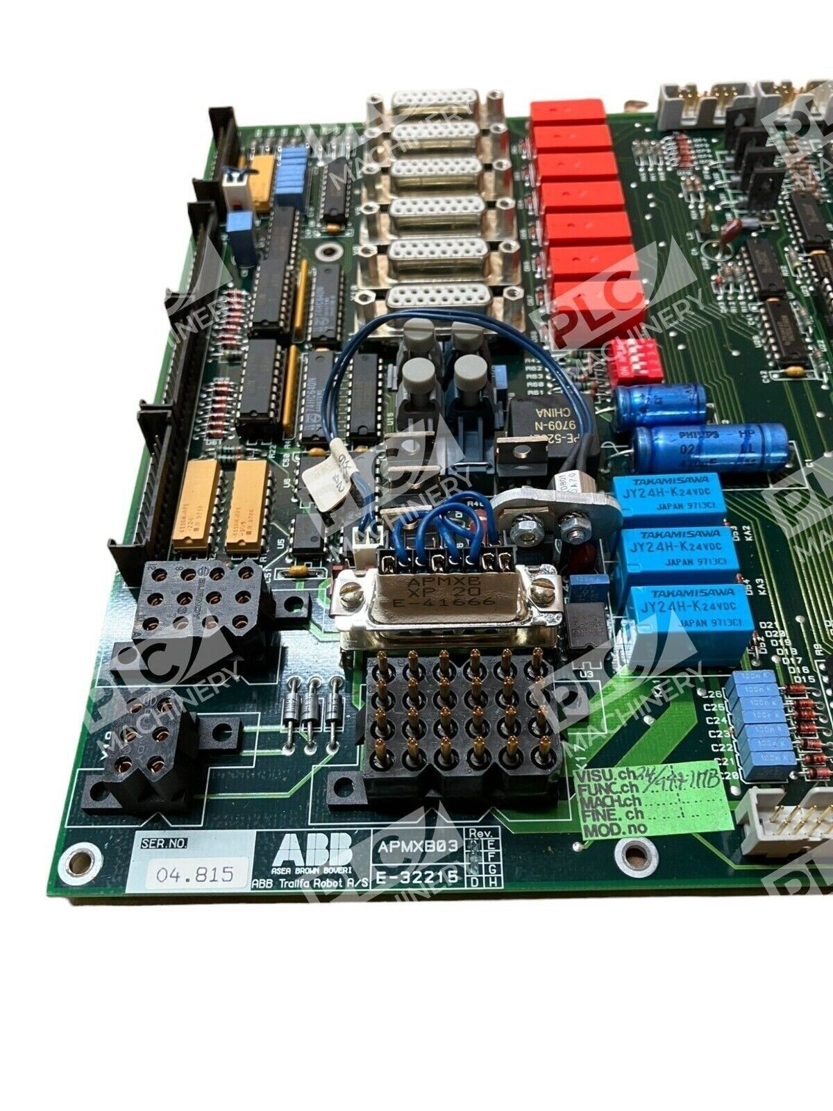 ABB APMXB-03 Board 3E-032215 Multiplexer Circuit Board E-32215 - Image 7