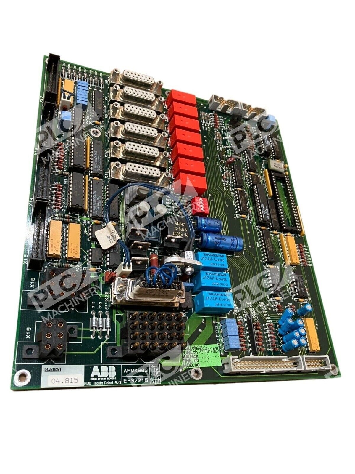 ABB APMXB-03 Board 3E-032215 Multiplexer Circuit Board E-32215 - Image 8