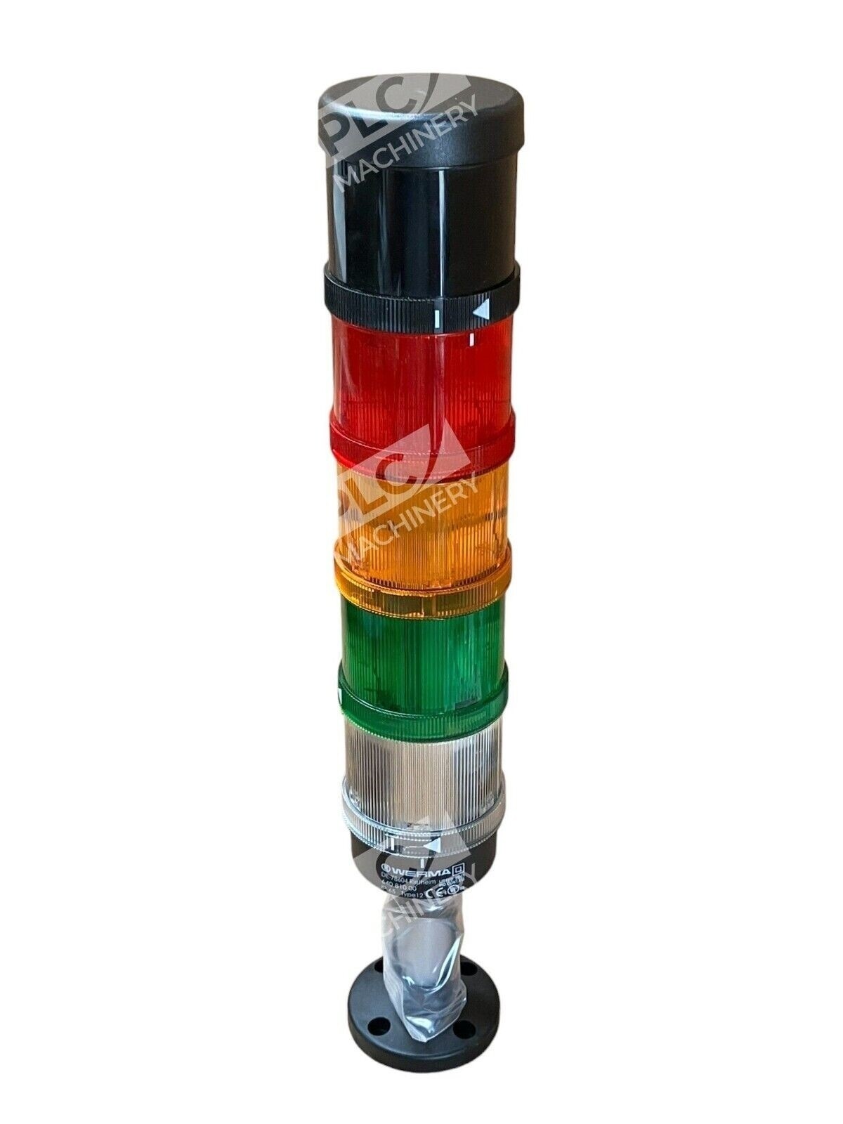 Werma 640 810 00 Stack Tower Light 4 Lights w/ Siren - Image 8