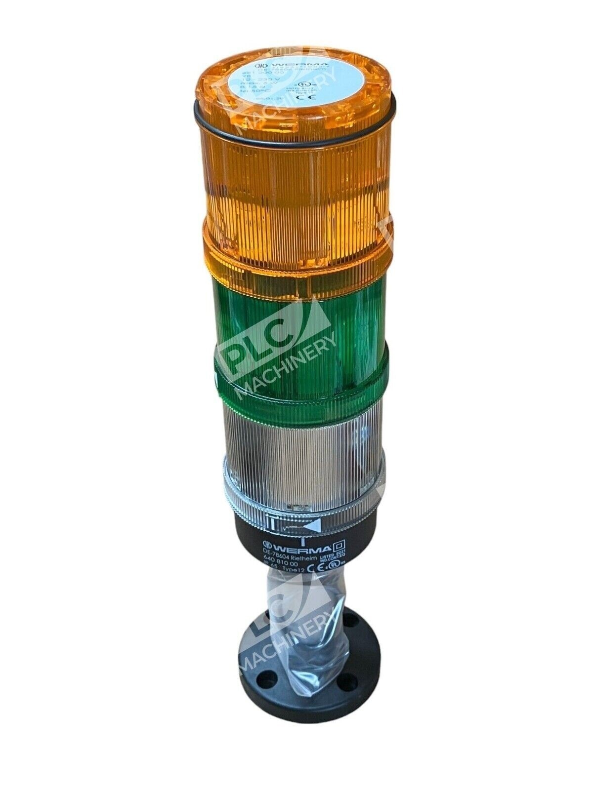 Werma 640 810 00 Stack Tower Light 4 Lights w/ Siren - Image 6