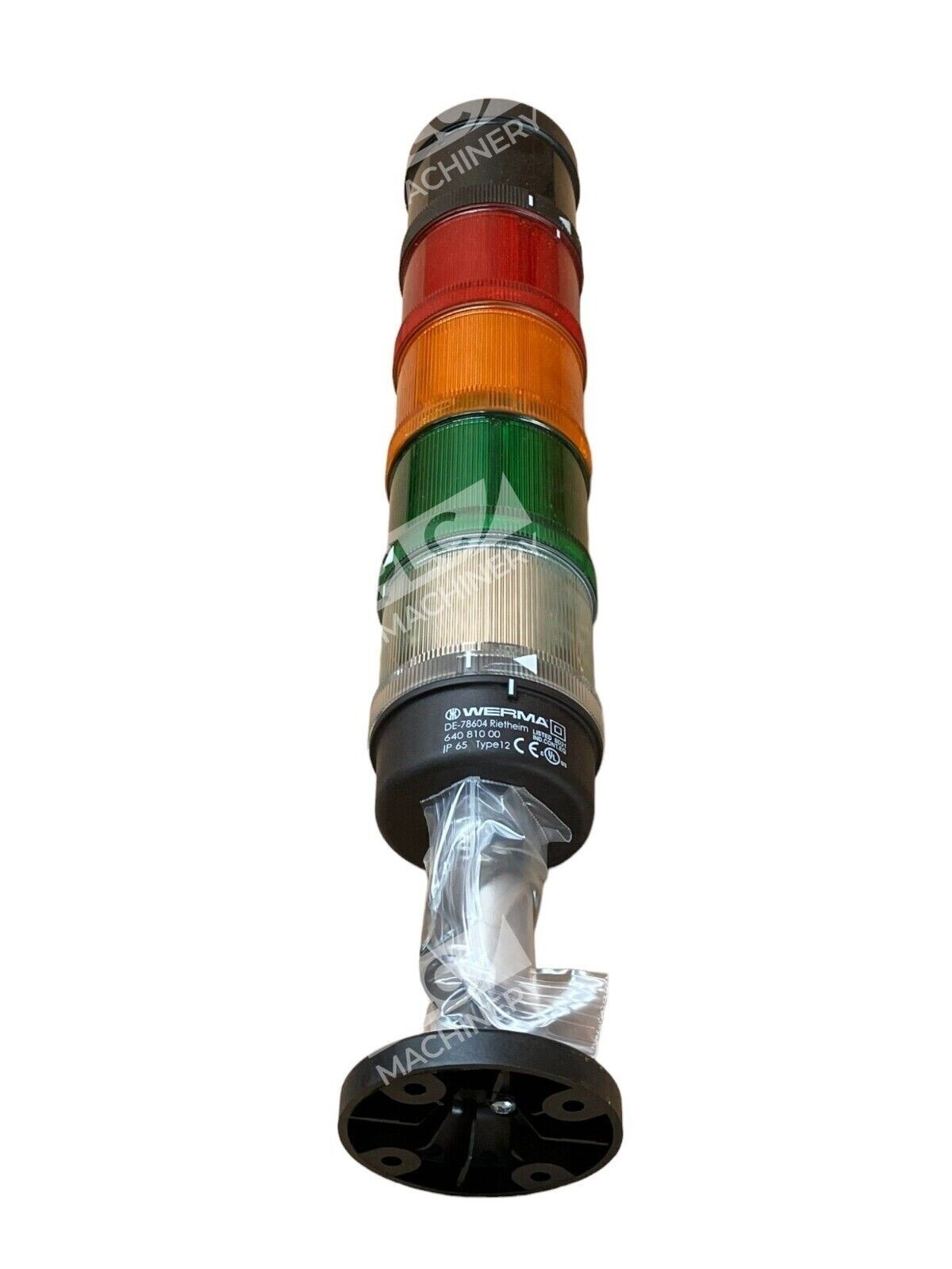 Werma 640 810 00 - Werma 640 810 00 Stack Tower Light 4 Lights w/ Siren