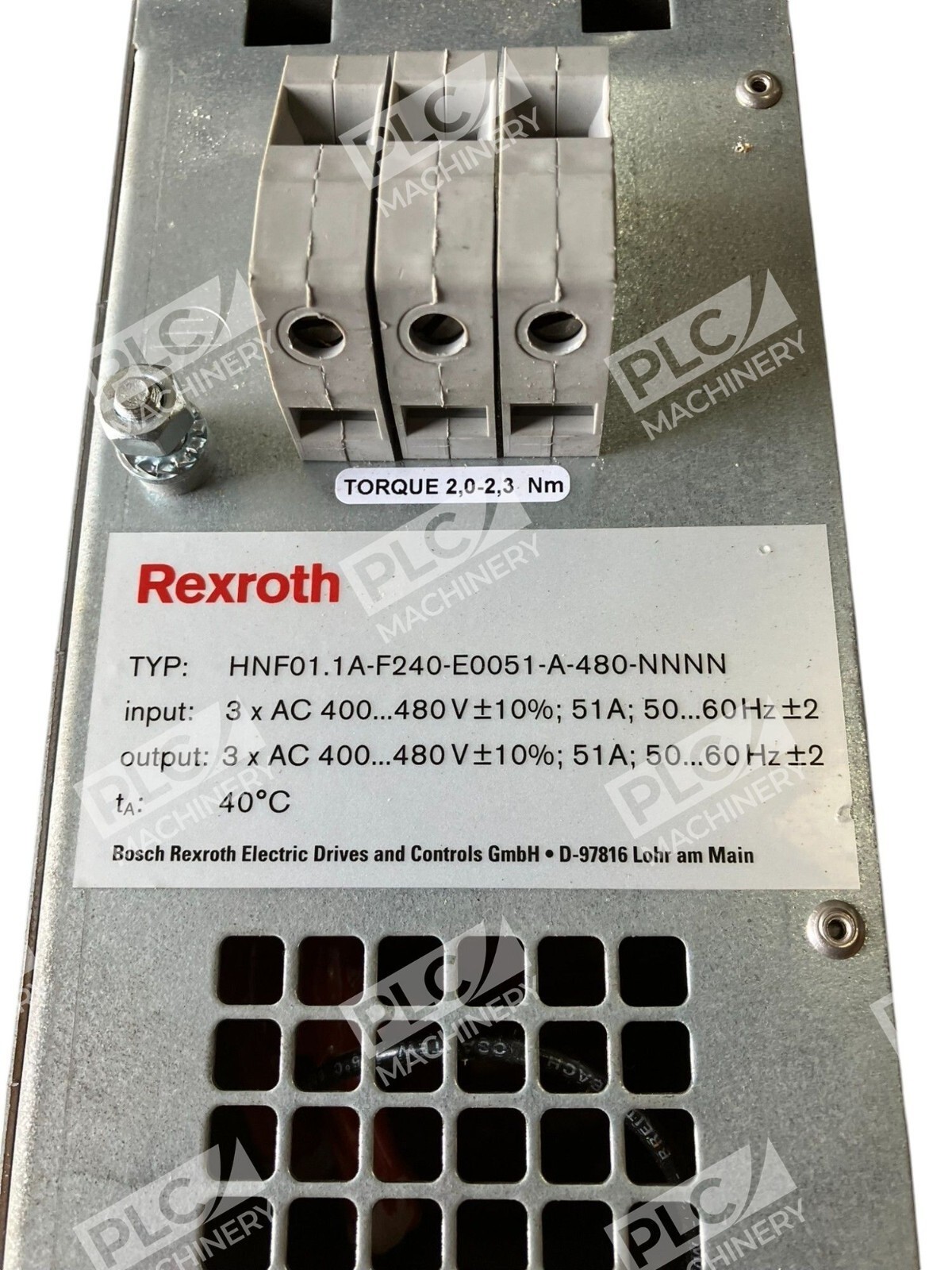 Rexroth R911307937 HNF01.1A-F240-E0051-A-480-NNNN - Image 5