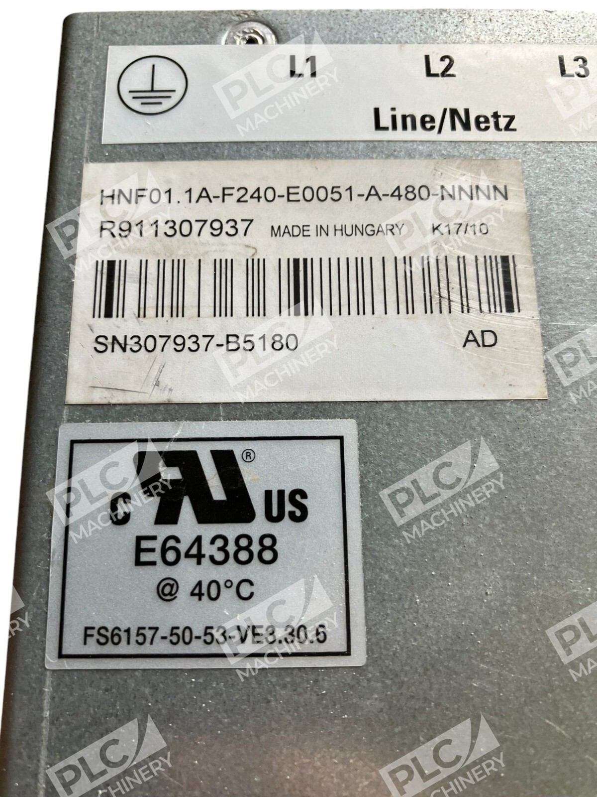 Rexroth R911307937 HNF01.1A-F240-E0051-A-480-NNNN - Image 3