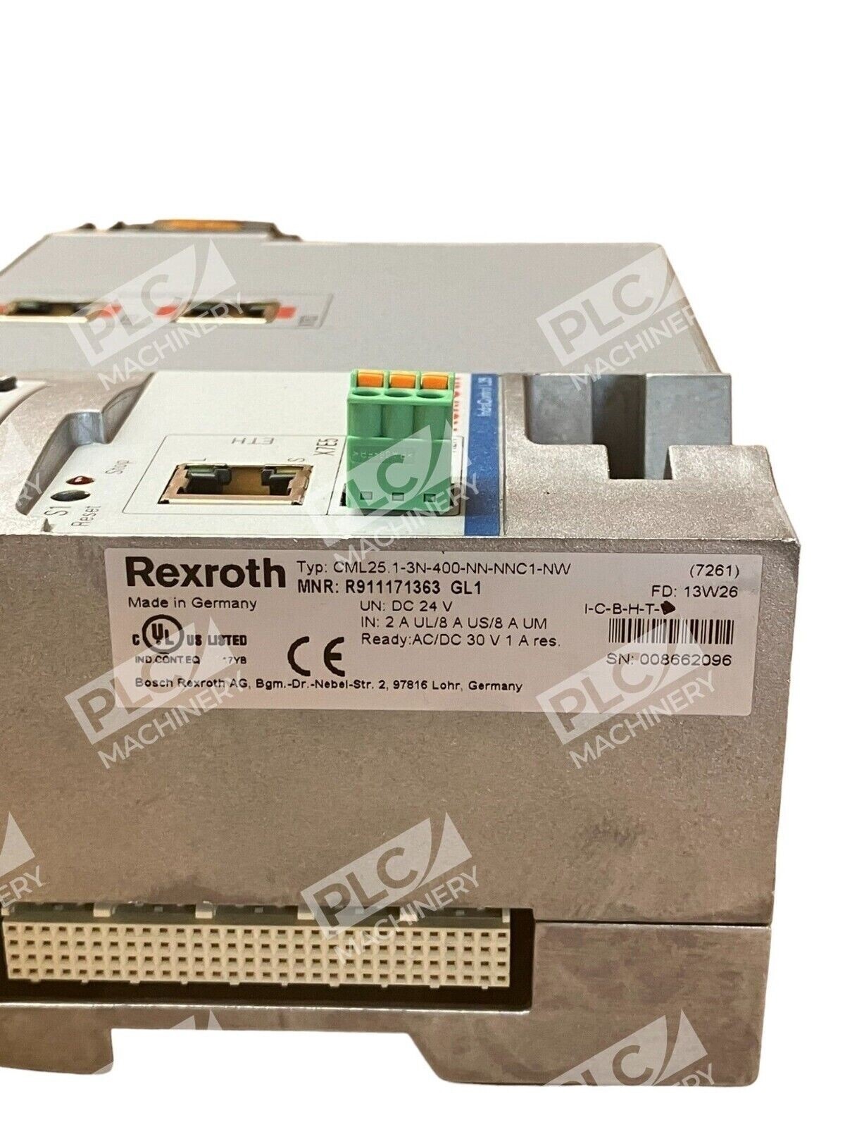Rexroth CML25.1-3N-400-NN-NNC1-NW Indra Control R911171363 - Image 6