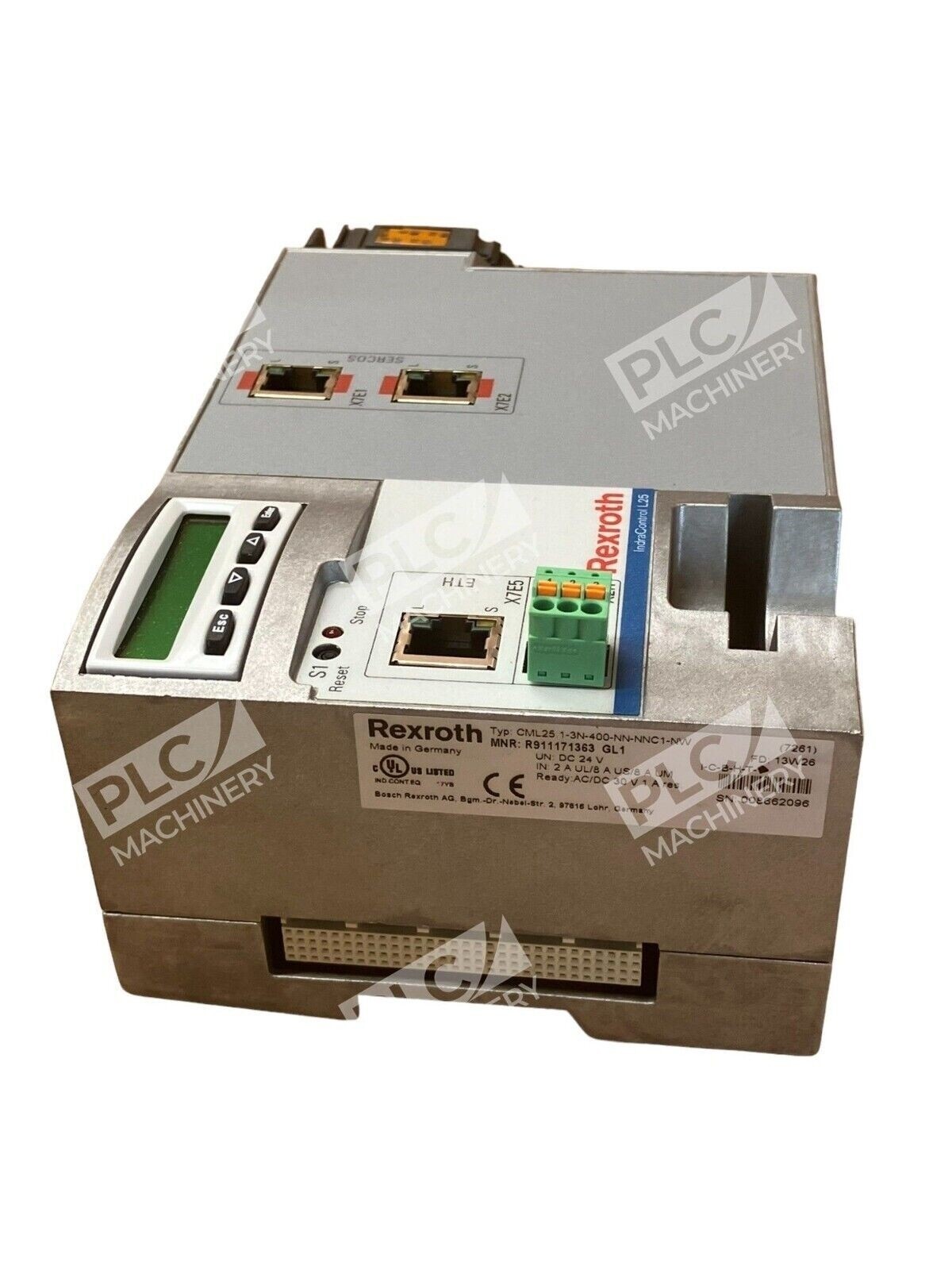 Rexroth CML25.1-3N-400-NN-NNC1-NW Indra Control R911171363 - Image 5