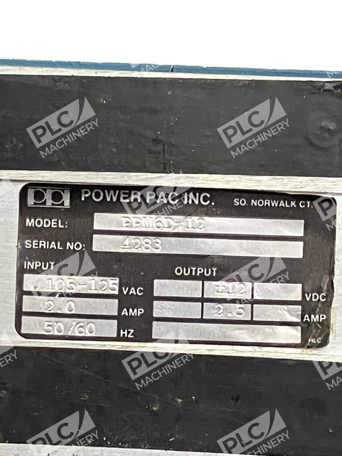 Power Pac PPM6D-12 2A 50/60Hz Power Supply - Image 4