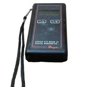 Dwyer 475-000 Mark III - Dwyer 475-000 Mark III Series 475 Mark III Digital Manometer