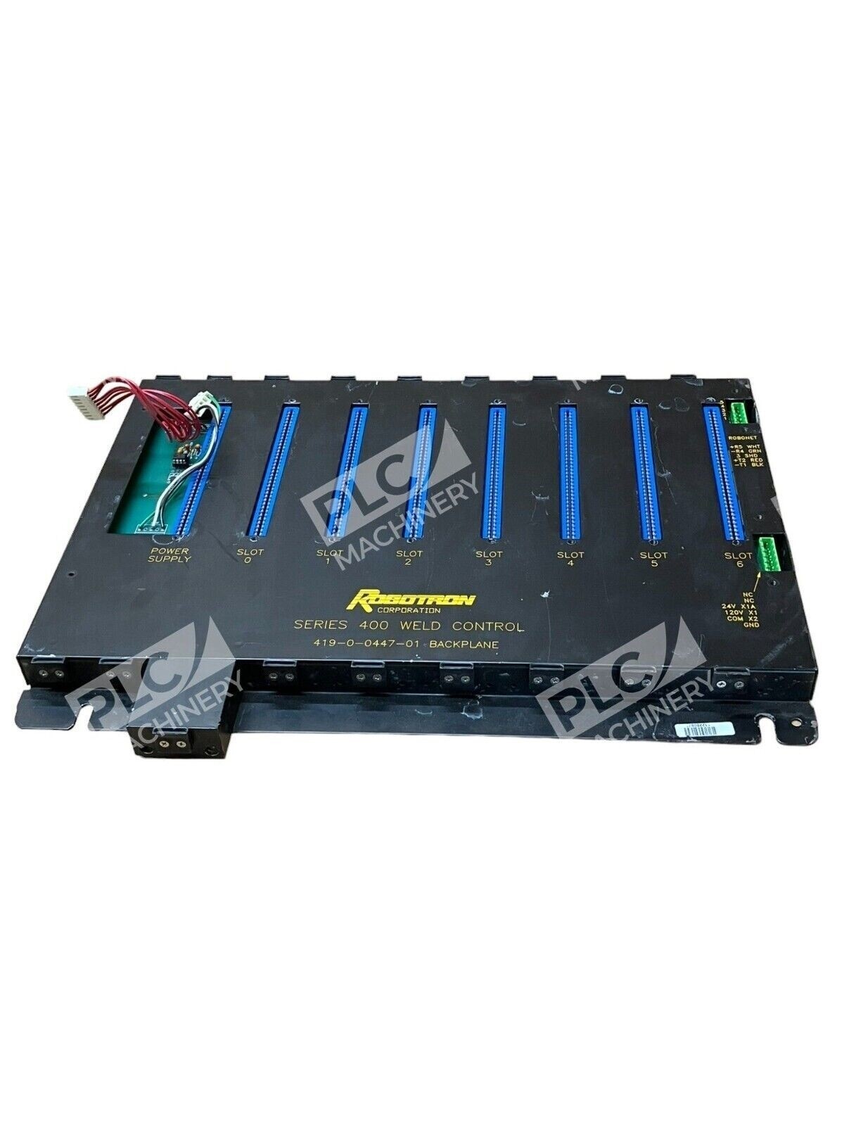 Robotron Corporation Series 400 Weld Control 419-0-0447-01 Backplane - Image 5