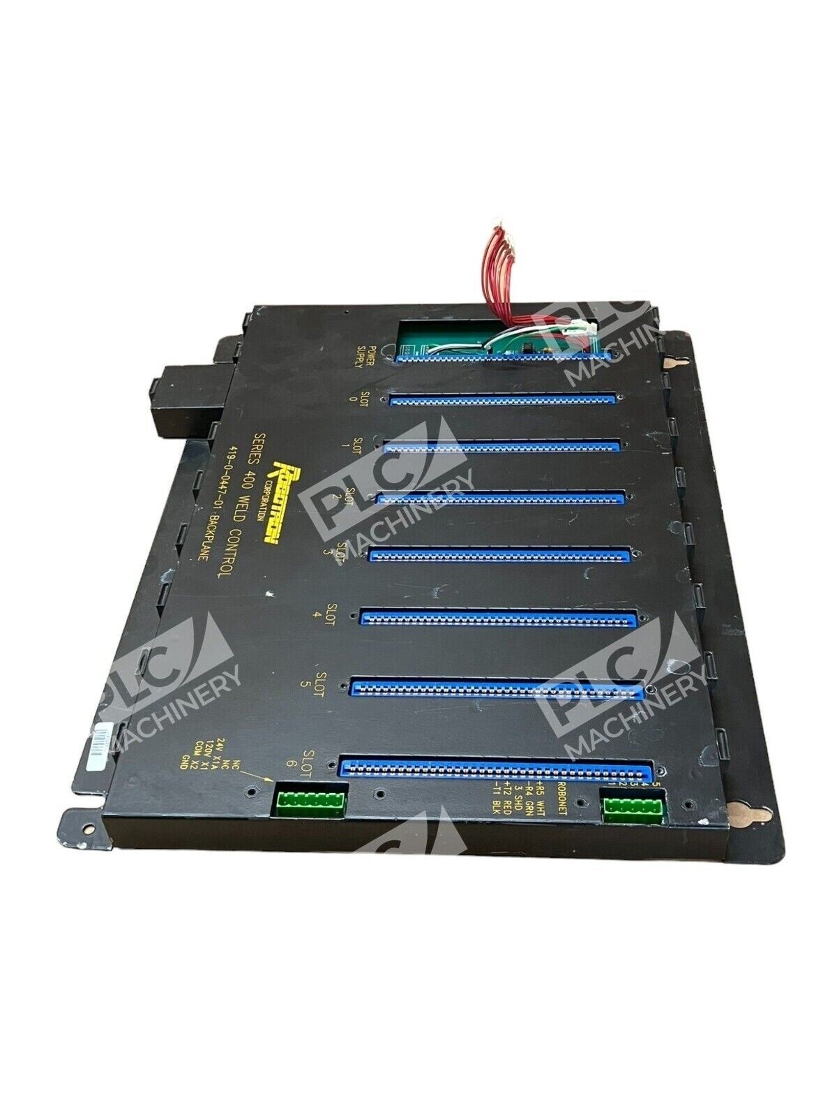 Robotron Corporation Series 400 Weld Control 419-0-0447-01 Backplane - Image 2