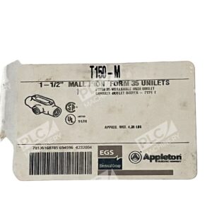 Appleton T150-M - Appleton T150-M 1-1/2" Mall Iron Form 35 Unilets