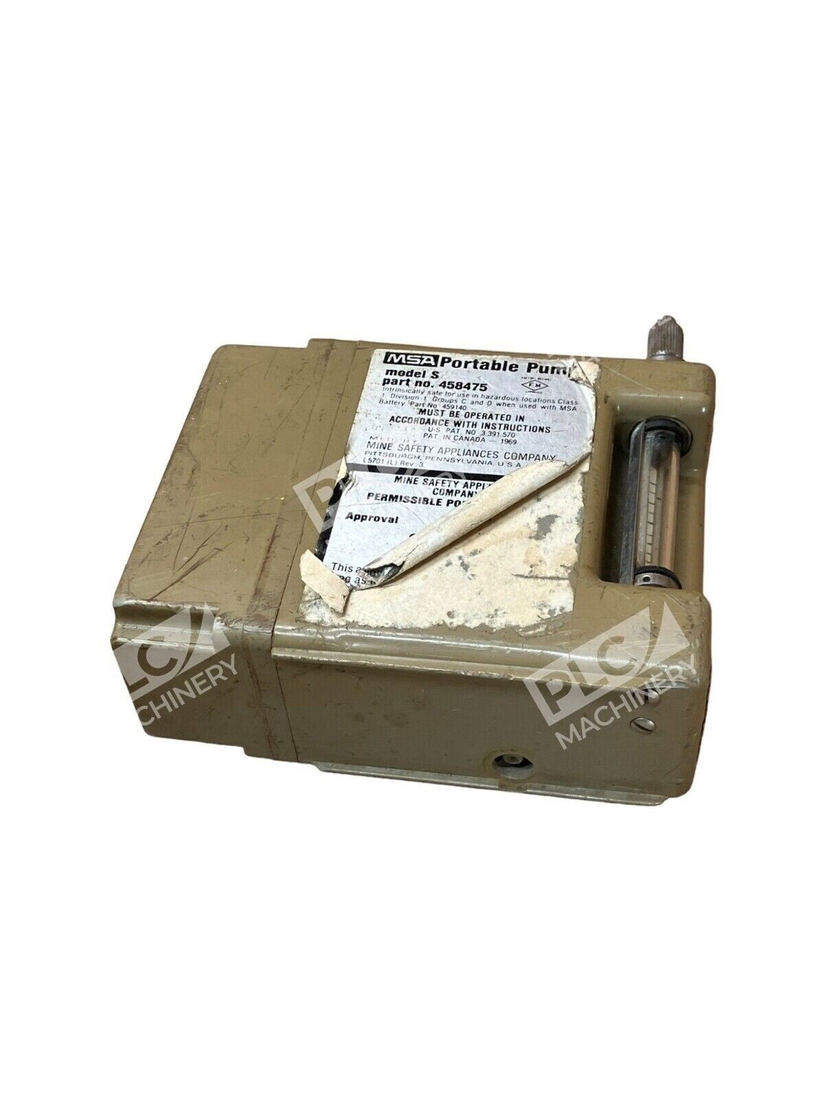MSA 458475 - MSA S 458475 Portable Pump