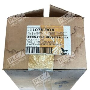 Eagle 1107V-BOX - Eagle 1107V-BOX Duplex Receptacles Decorator 2-Pole 3-Wire G