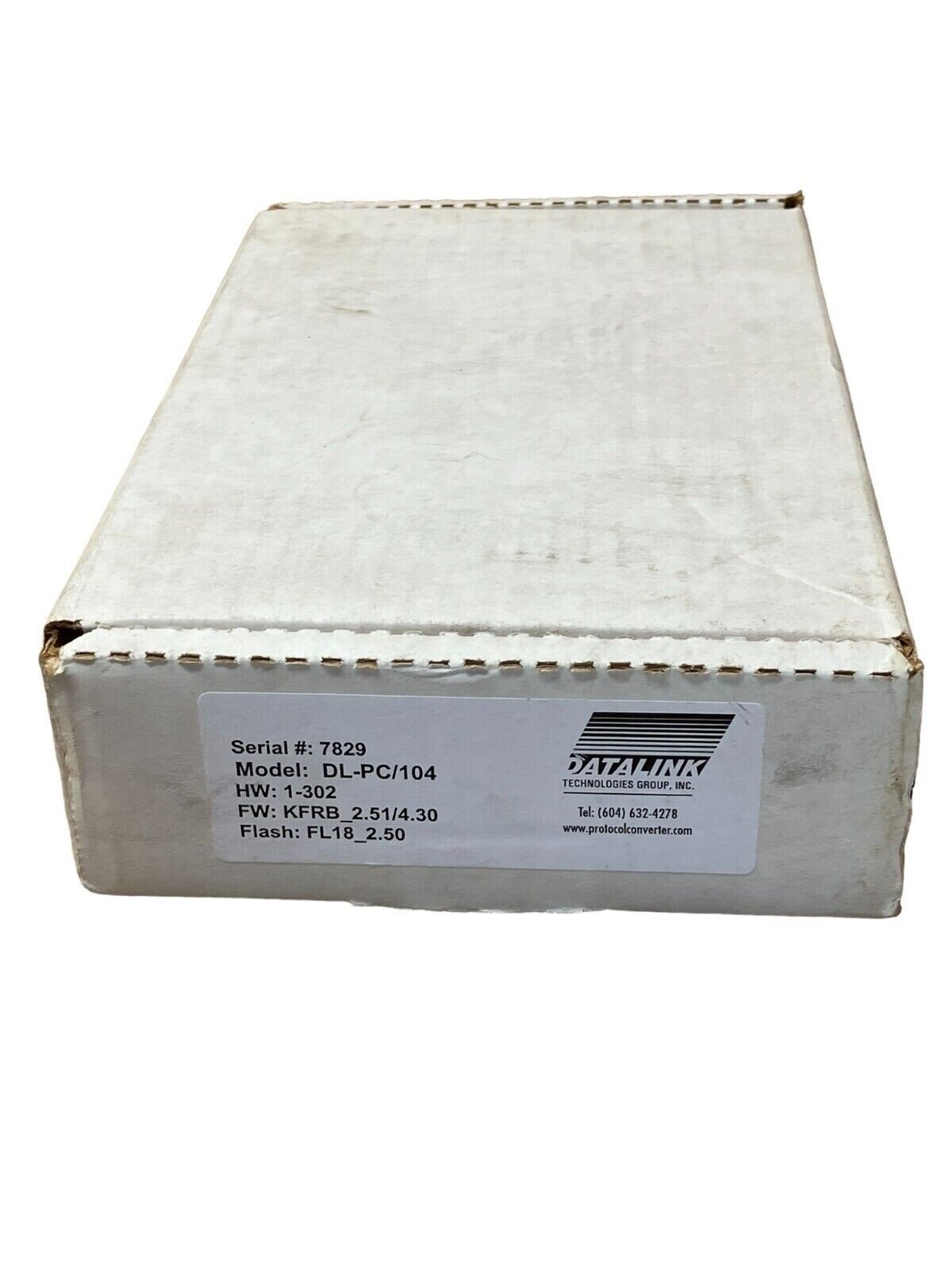 Datalink DL-PC/104 PC Board HW 1-203 KFRB_2.51/4.30 Flash FL18_2.50 - Image 2