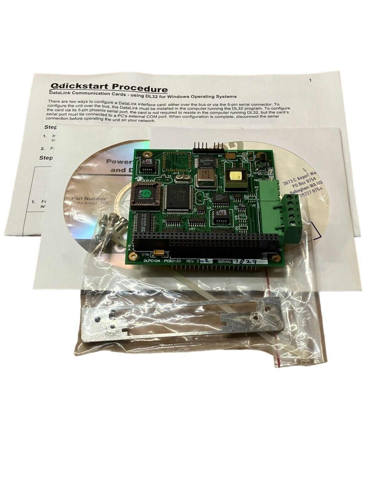 Datalink DL-PC/104 PC Board HW 1-203 KFRB_2.51/4.30 Flash FL18_2.50 - Image 3