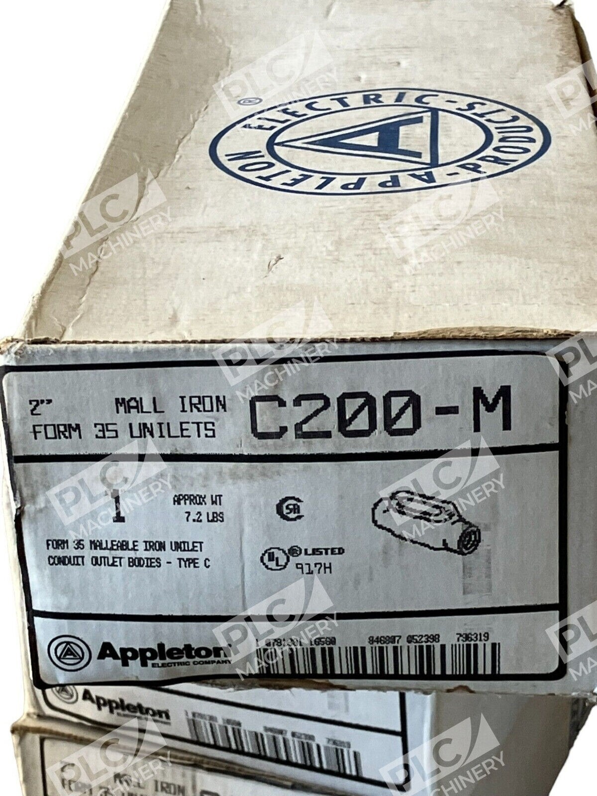 Appleton C200-M - Appleton C200-M Form 35 2" Mall Iron Conduit Outlet Bodies T