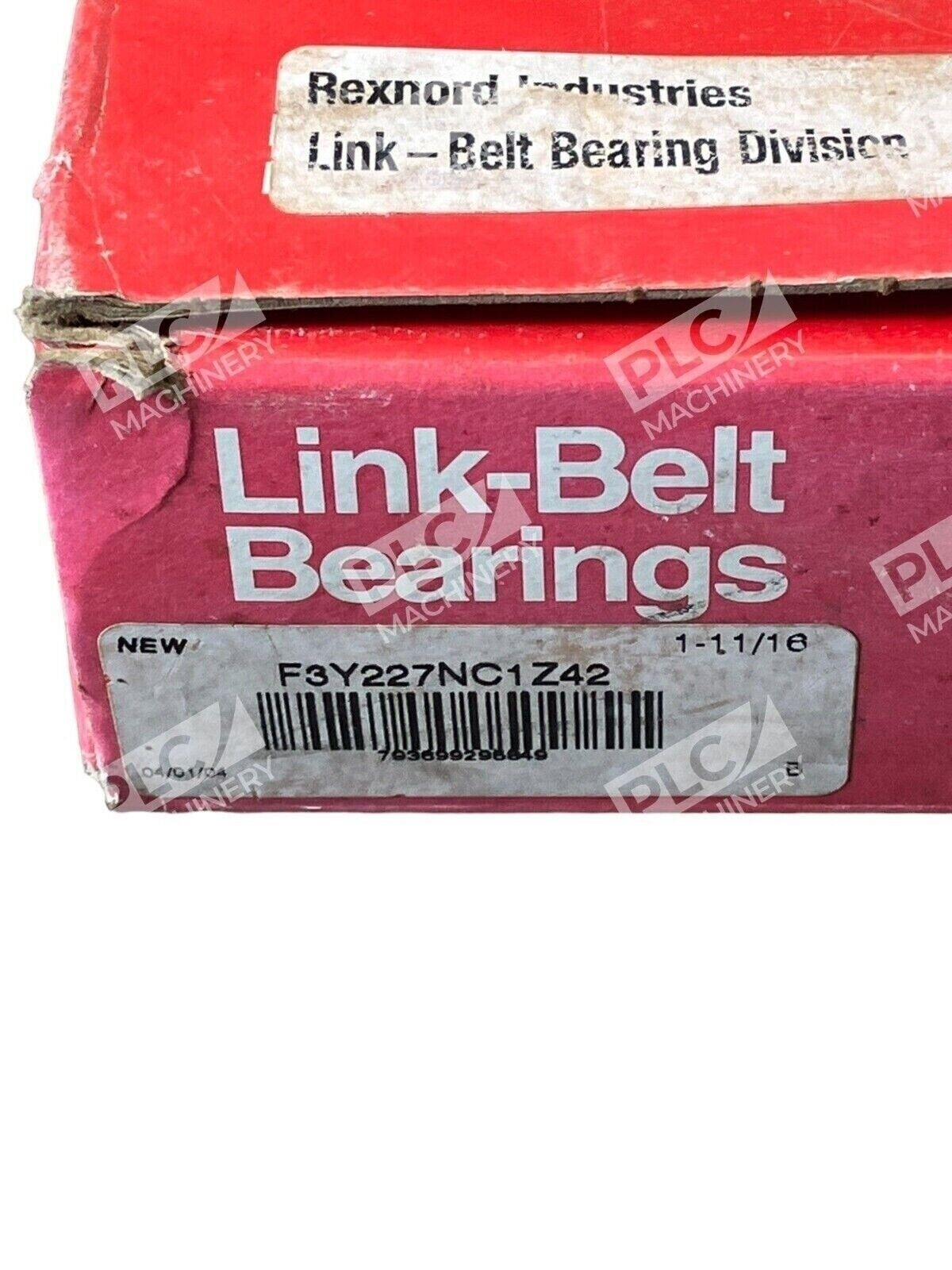 Rexnord Link-Belt Bearing Division F3Y227NC1Z42 1-11/16 4 Bolt Flanged Bearing - Image 3