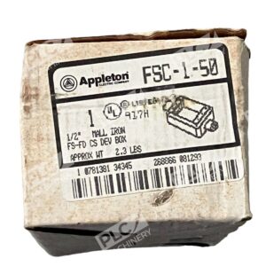 Appleton FSC-1-50 - Appleton FSC-1-50 1/2" Mall Iron Device Box