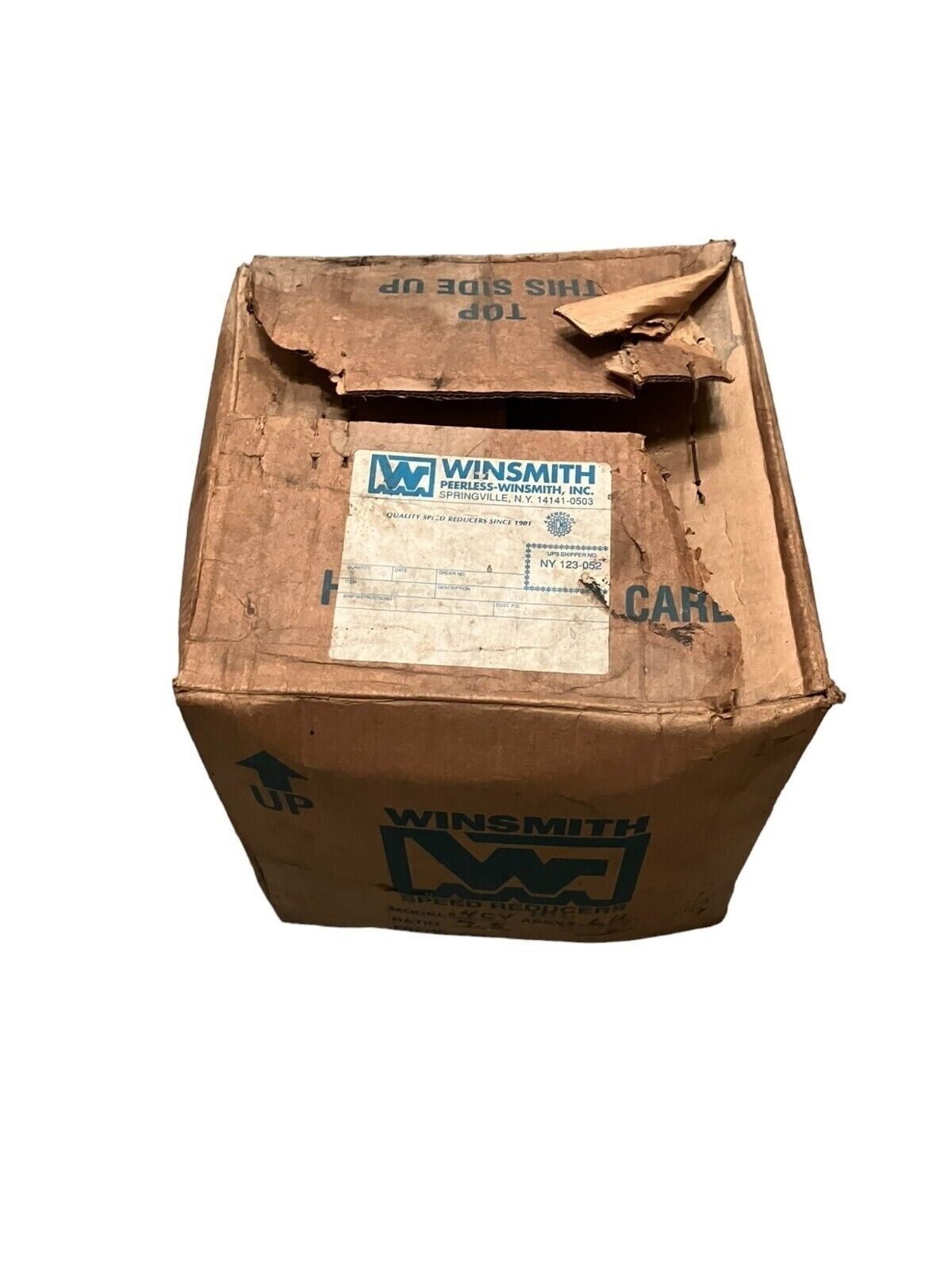 Winsmith 4CV - Winsmith 4CV Ratio7.50 InputRPM1800 InputHP3.53 OutputTorque