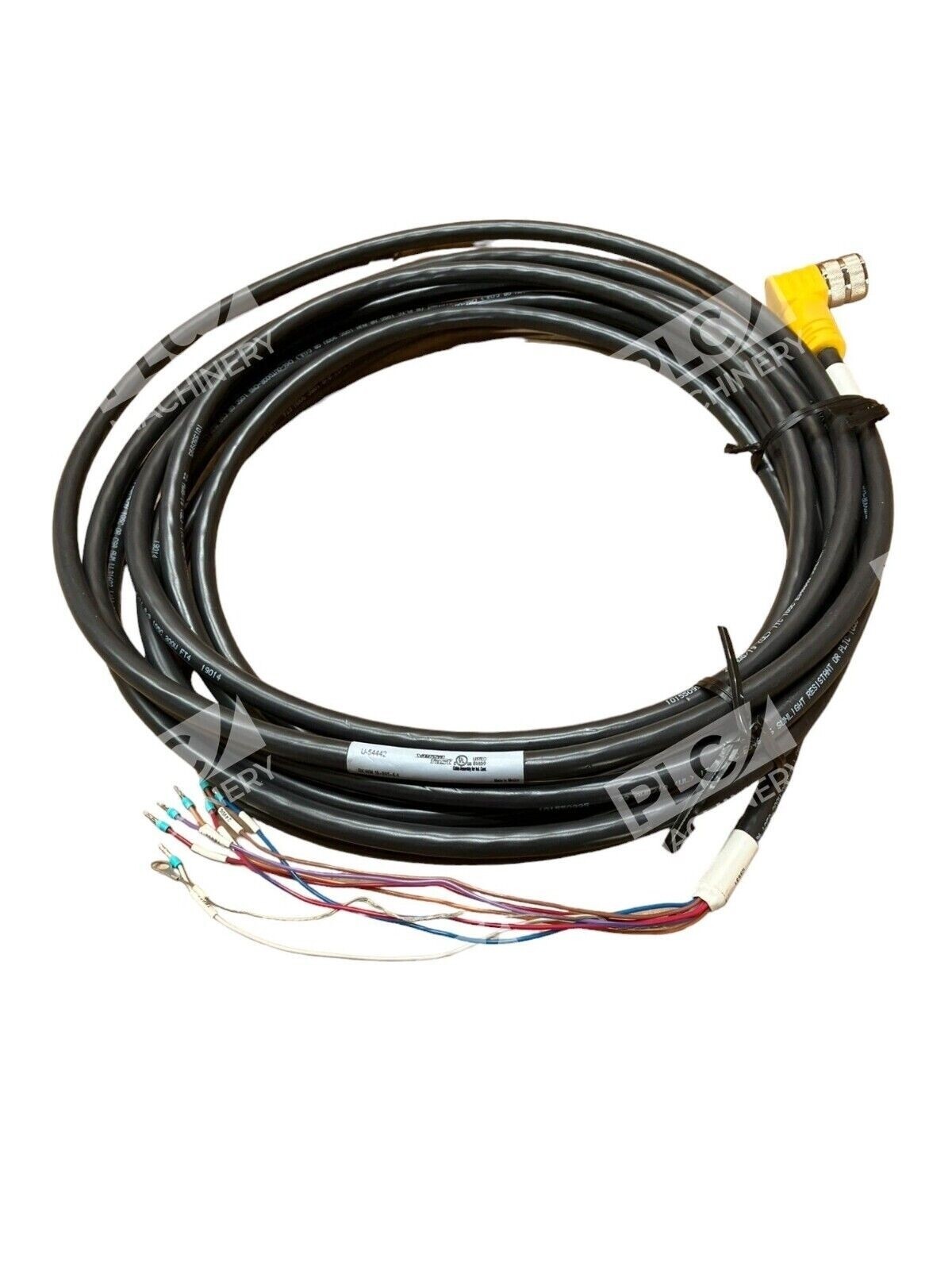 Turck BKWM 19-995-6.4 Molded Cordset Single Ended Cable - Image 2