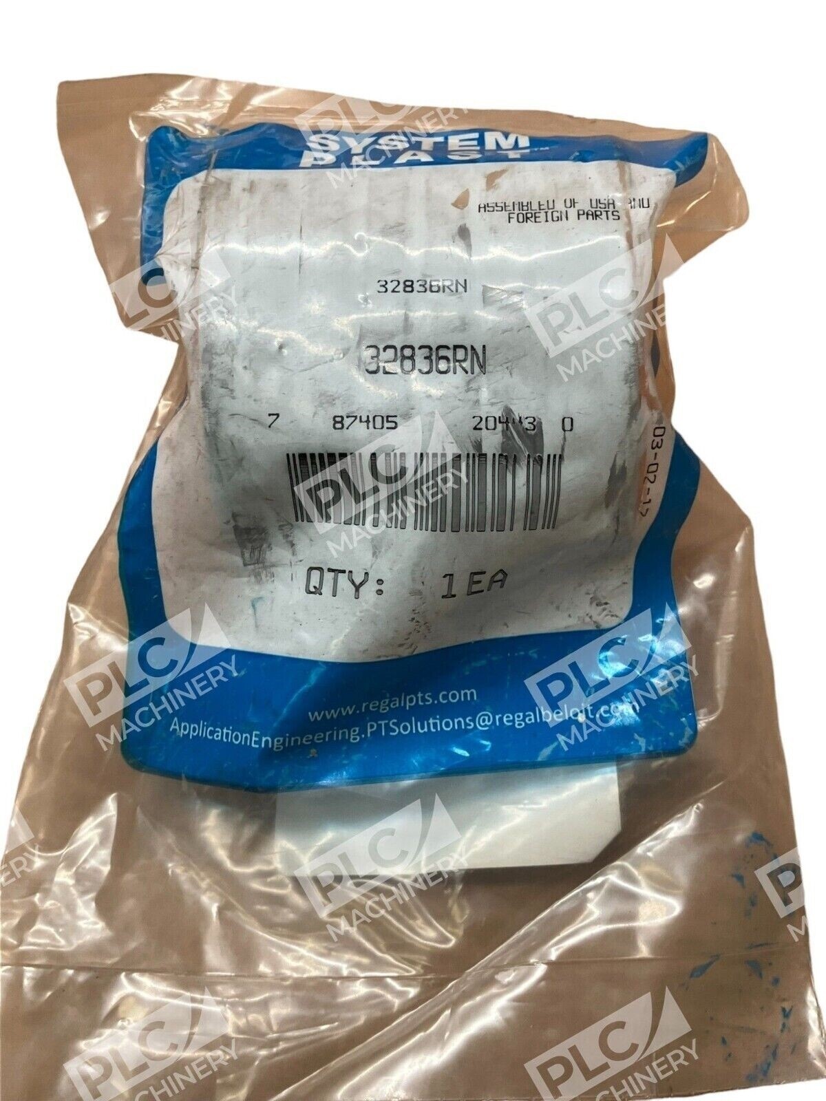 System Plast 32836RN - System Plast 32836RN Roller Chain Return