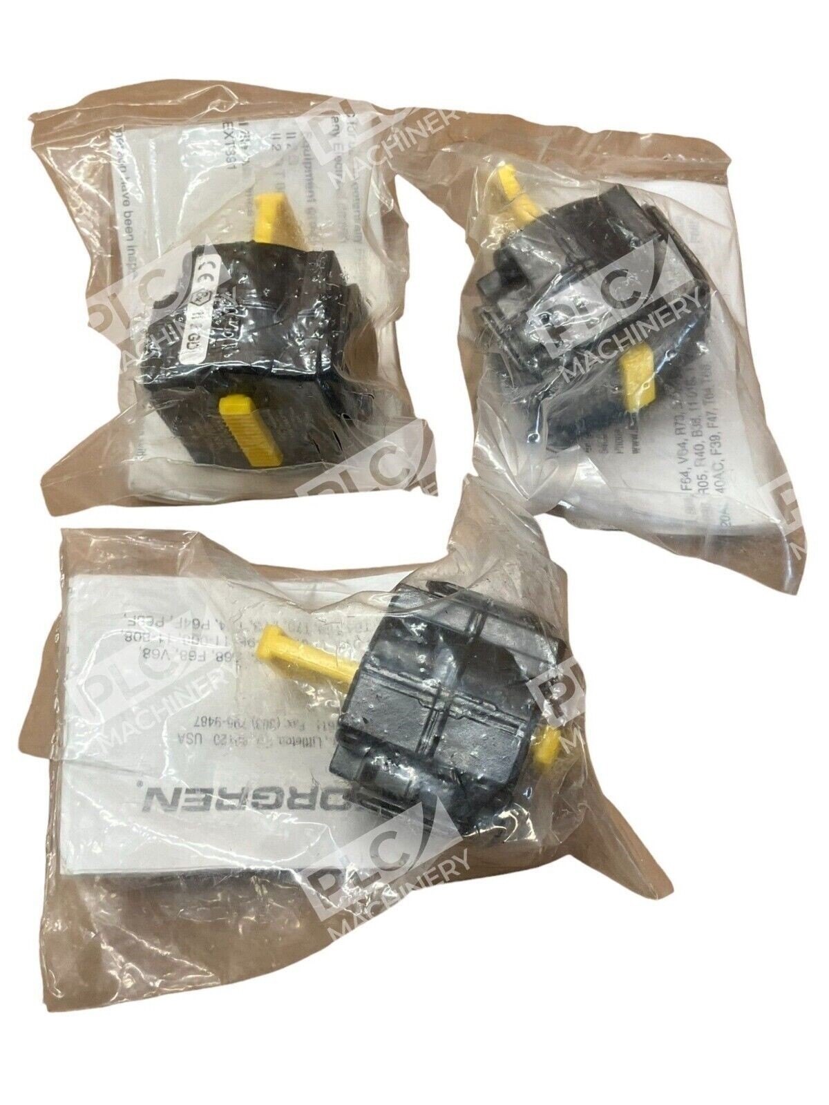 Norgren T72E-3AA-P1N Shut-Off Valve (lot of 3) - Image 2