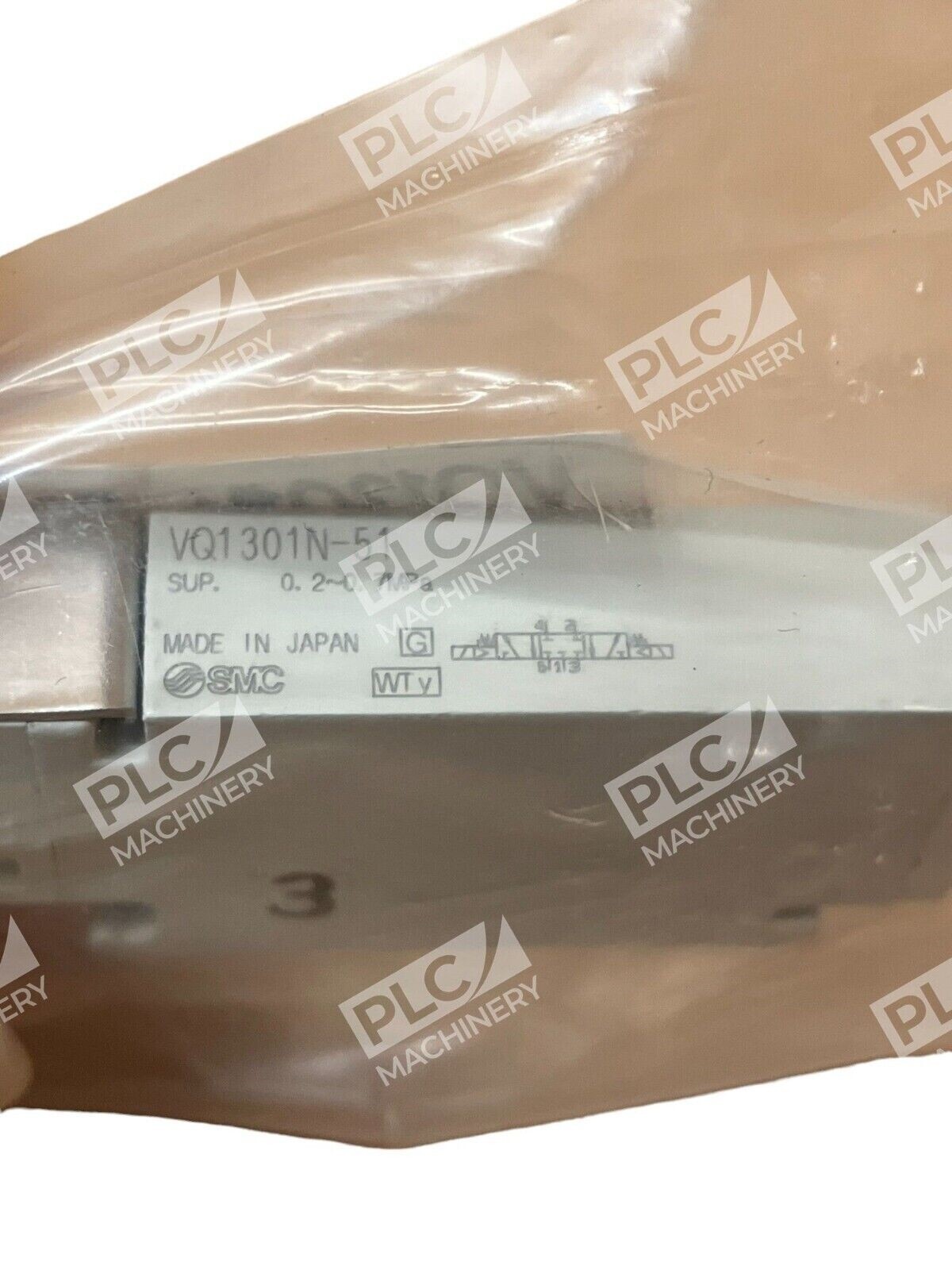 SMC VQ1301N-51 5 Port Plug In 3 Position Valve - Image 5