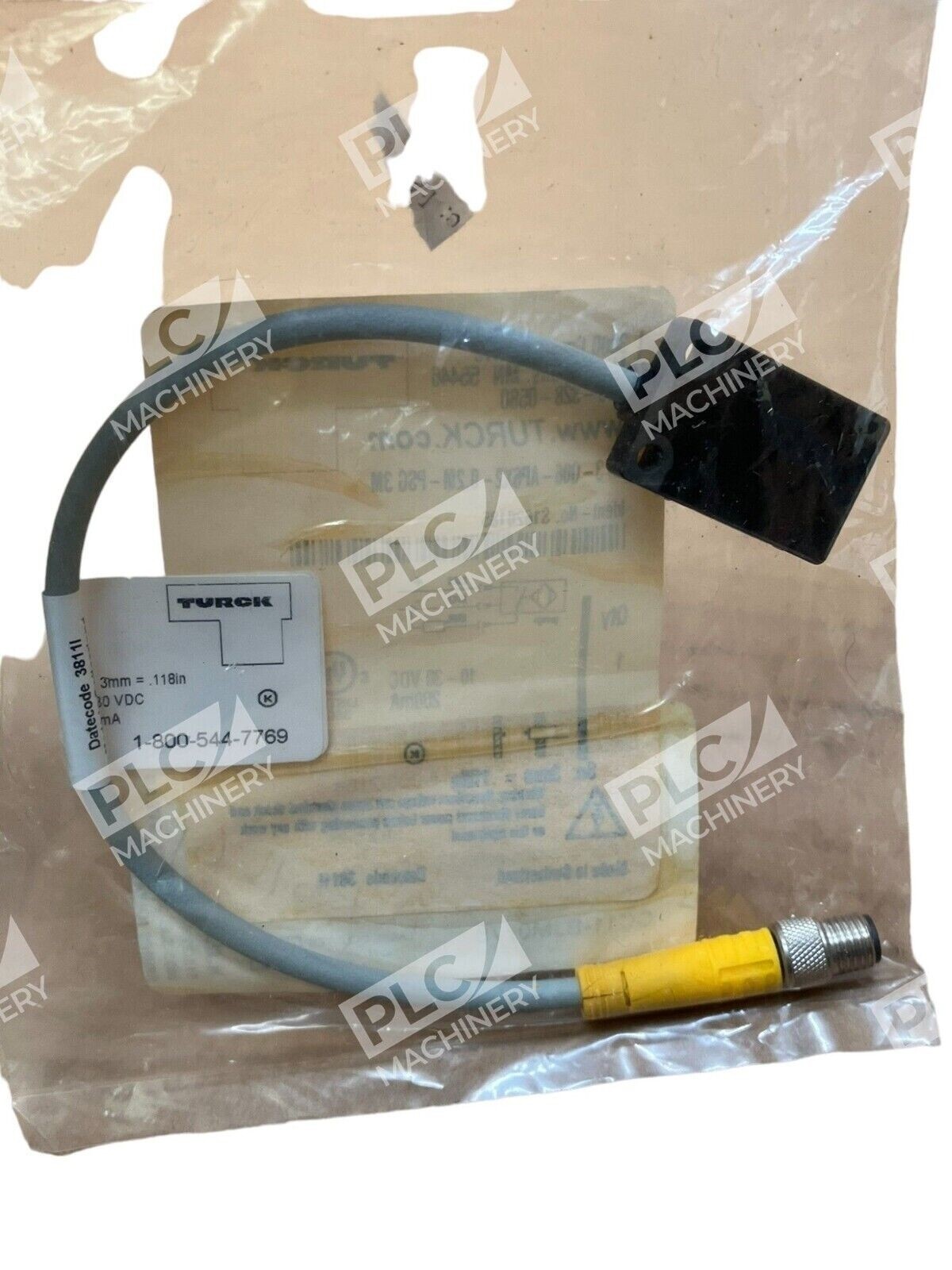 Turck BI 3-Q06-AP6X2-0.2M-PSG 3M Embeddable Inductive Sensor - Image 4
