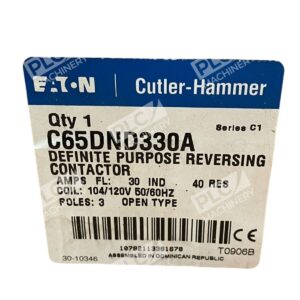 Eaton Cutler Hammer C65DND330A /C1 - C65DND330A - Eaton Cutler Hammer - C1 Definite Purpose Rever