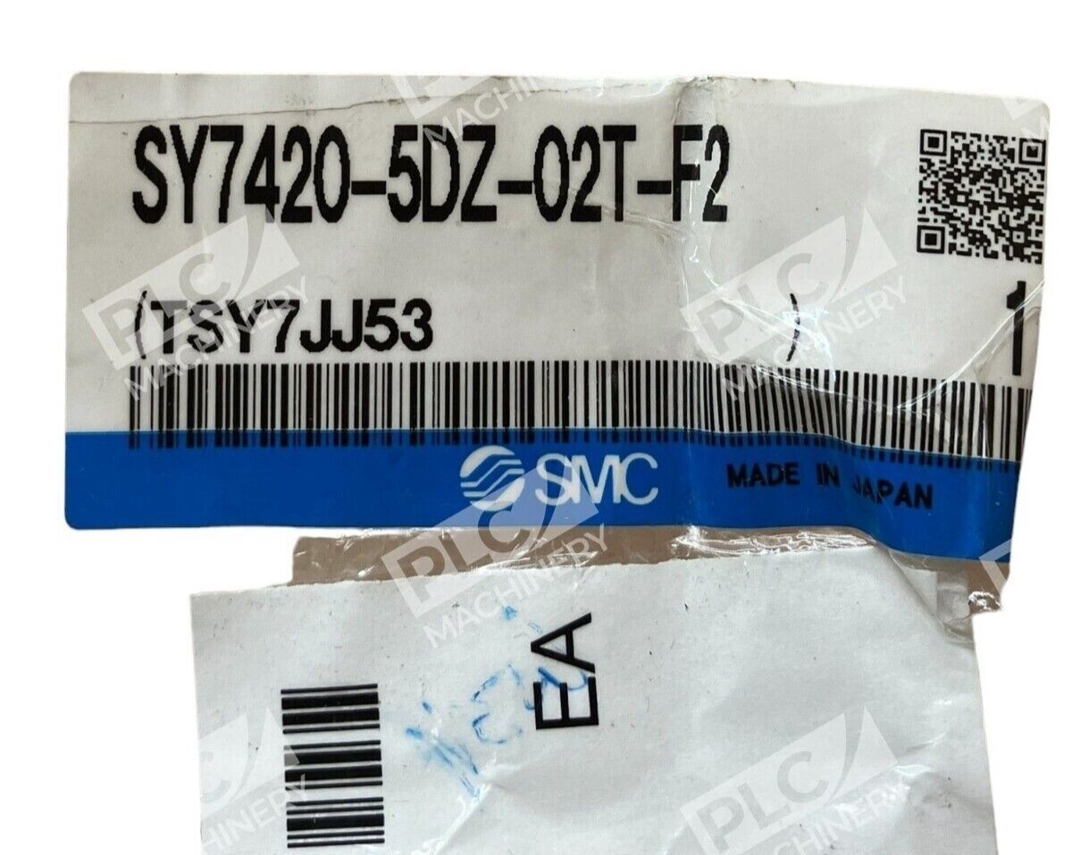SMC SY7420-5DZ-02T-F2 5 Port Solenoid Valve TSY7JJ53 - Image 2