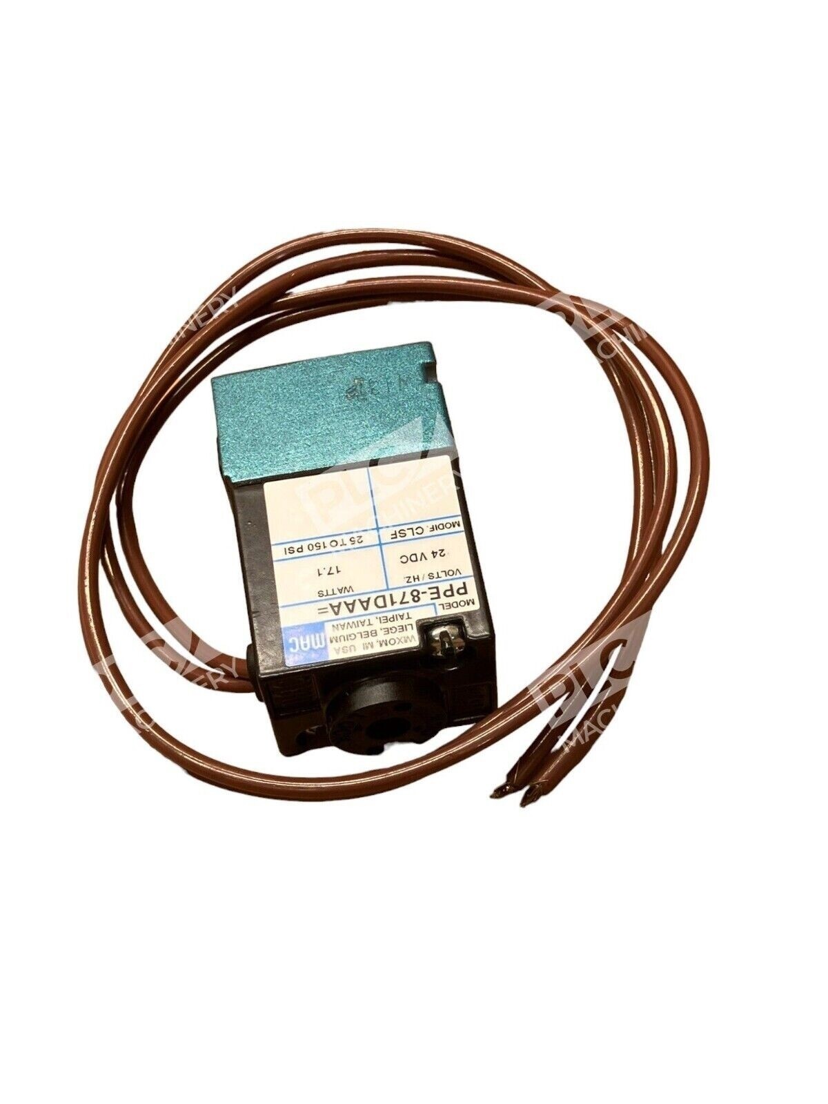 MAC PPE-871DA 1/8" NPT Port Pilot Valve - Image 4
