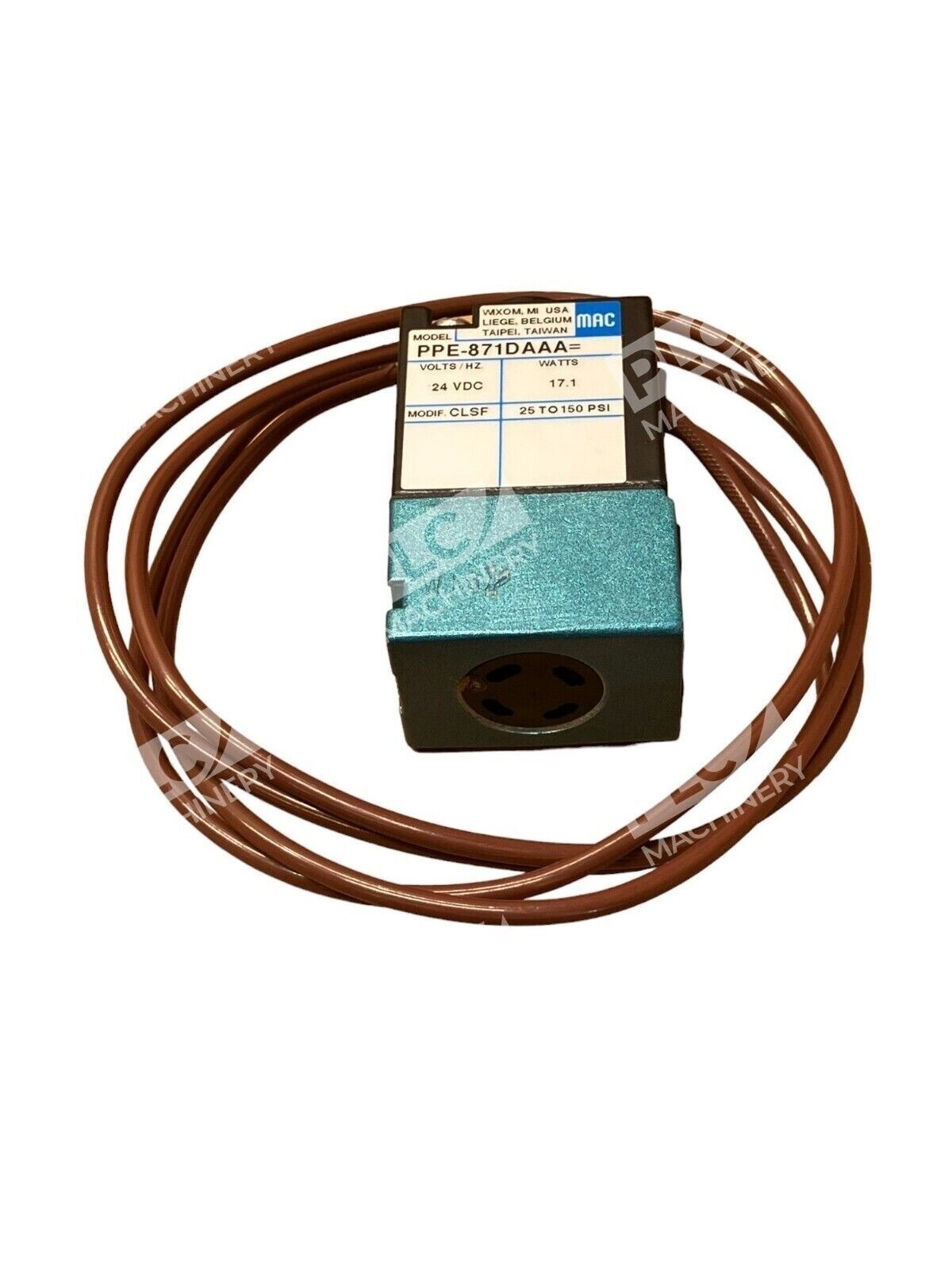 MAC PPE-871DA 1/8" NPT Port Pilot Valve - Image 5
