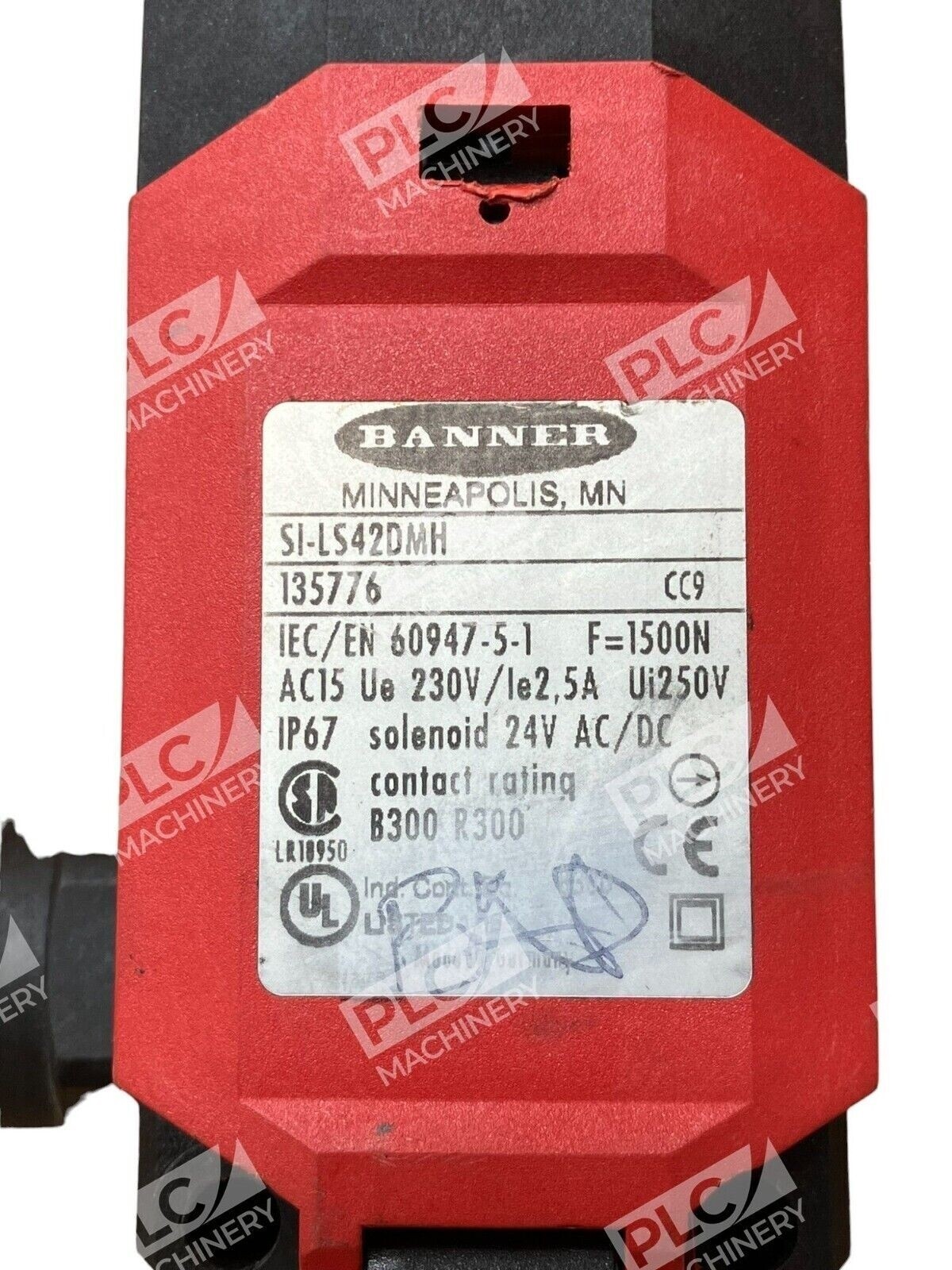Banner SI-LS42DMH 135776 Safety Interlock Switch - Image 3