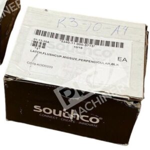 Southco 01-13-35A - Southco 01-13-35A Black Latch Flush Cup