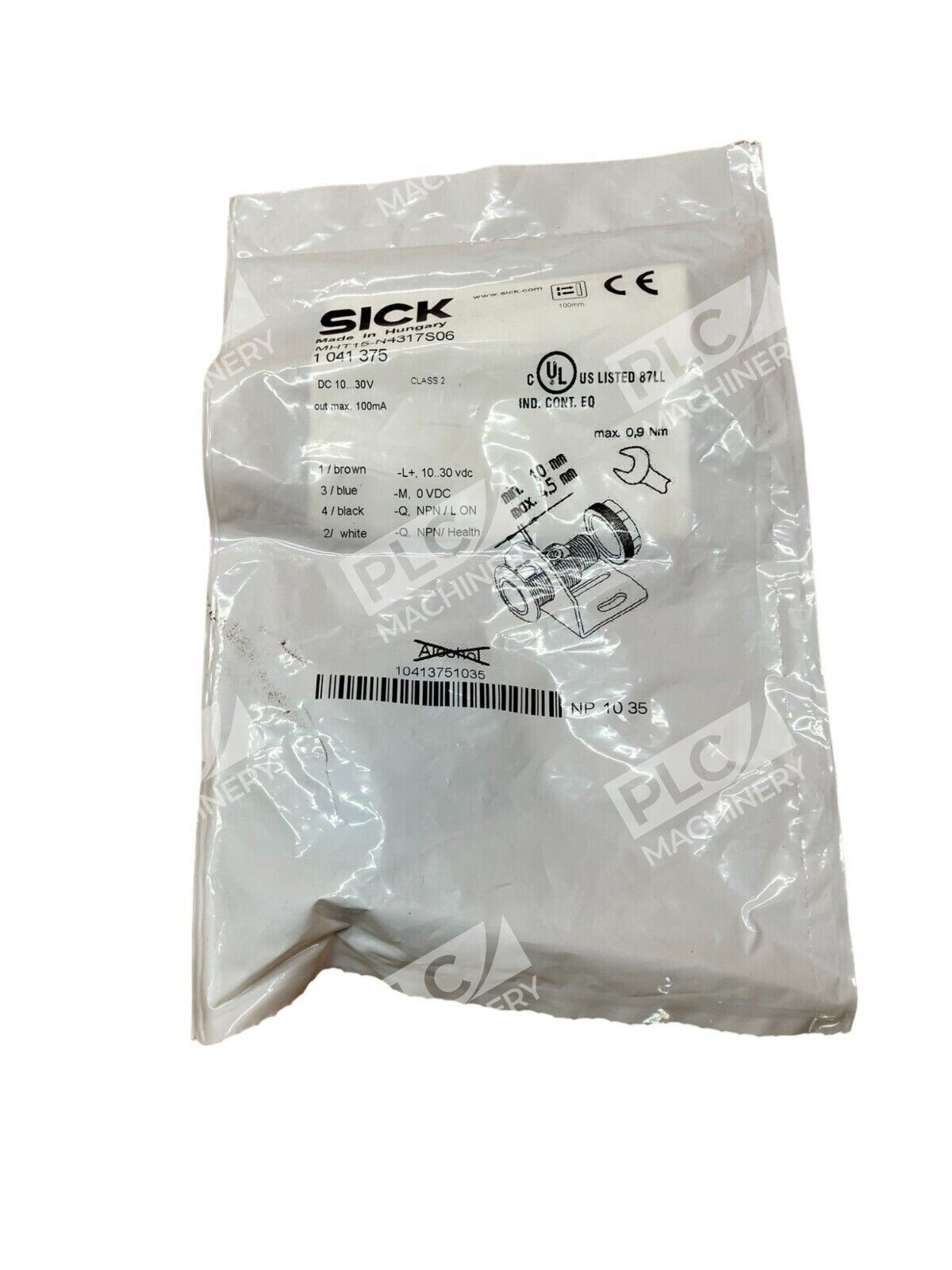 Sick MHT15-N4317S06 - Sick MHT15-N4317S06 Photoelectric Sensor 1041375