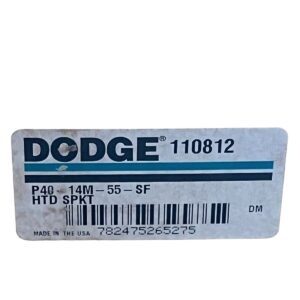 Baldor P40-14M-55-SF - Dodge P40-14M-55-SF Sprocket HTD SPKT 110812