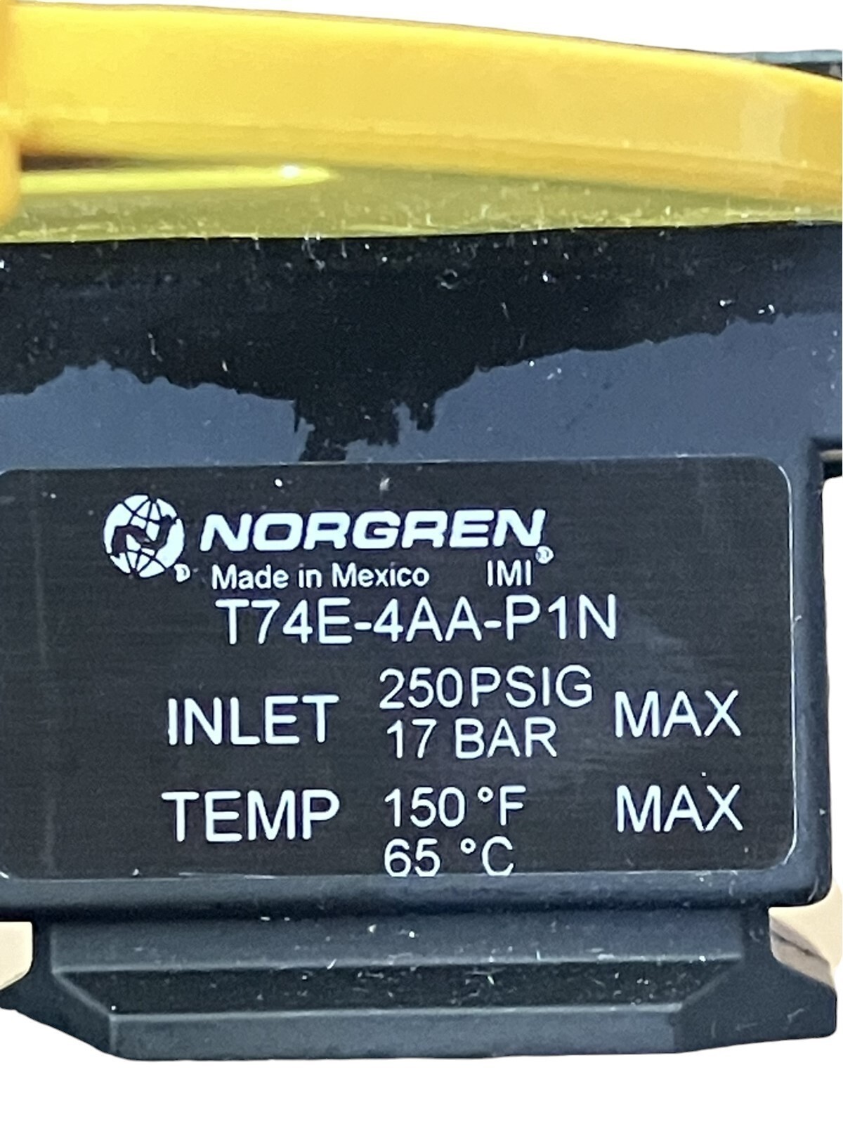 Norgren T74E-4AA-P1N Pneumatic Lockout Valve 1/2" - Image 4