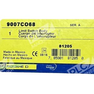 Square D 9007CO68 - Square D 9007CO68 Limit Switch Body