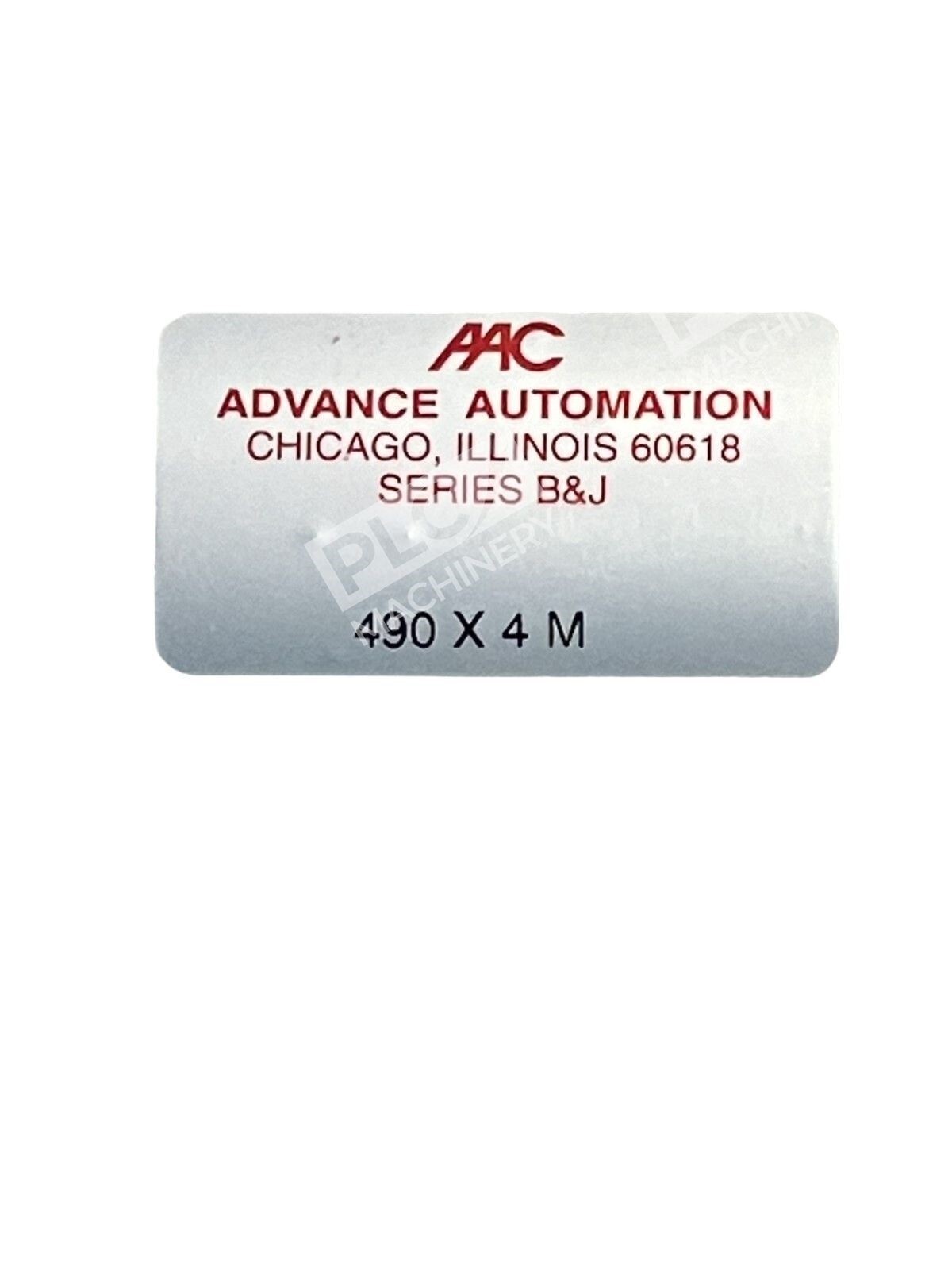 Advanced Automation Chicago AAC 490X4M Pneumatic Cylinder - Image 3