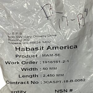Habasit MAM-5E - Habasit America MAM-5E Belt 50mmx2450mm (lot of 5)
