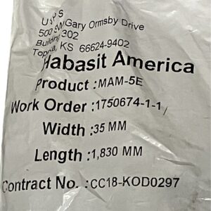 Habasit MAM-5E - Habasit America MAM-5E Belt 35mmx1830mm (lot of 3)