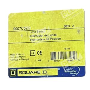Square D 9007C52G - Square D 9007C52G Limit Switch