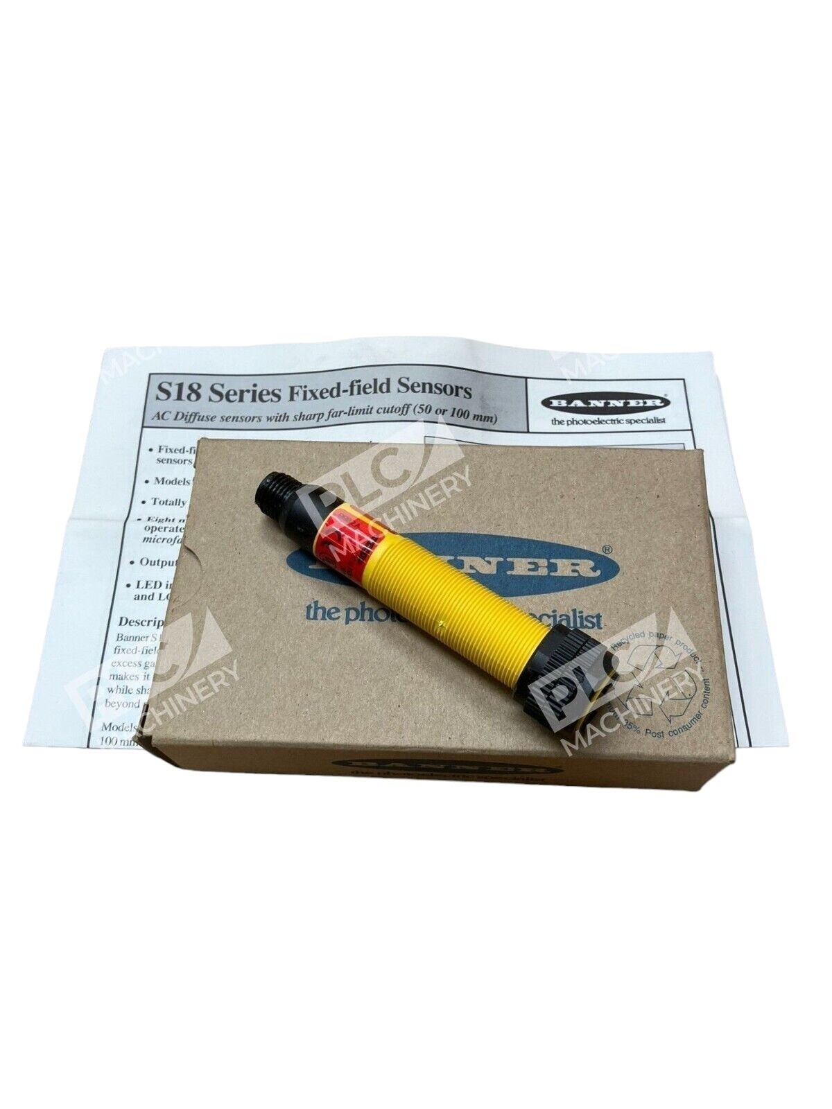 Banner S18AW3FF50Q1 S18 Series Fixed-Field Sensor - Image 3