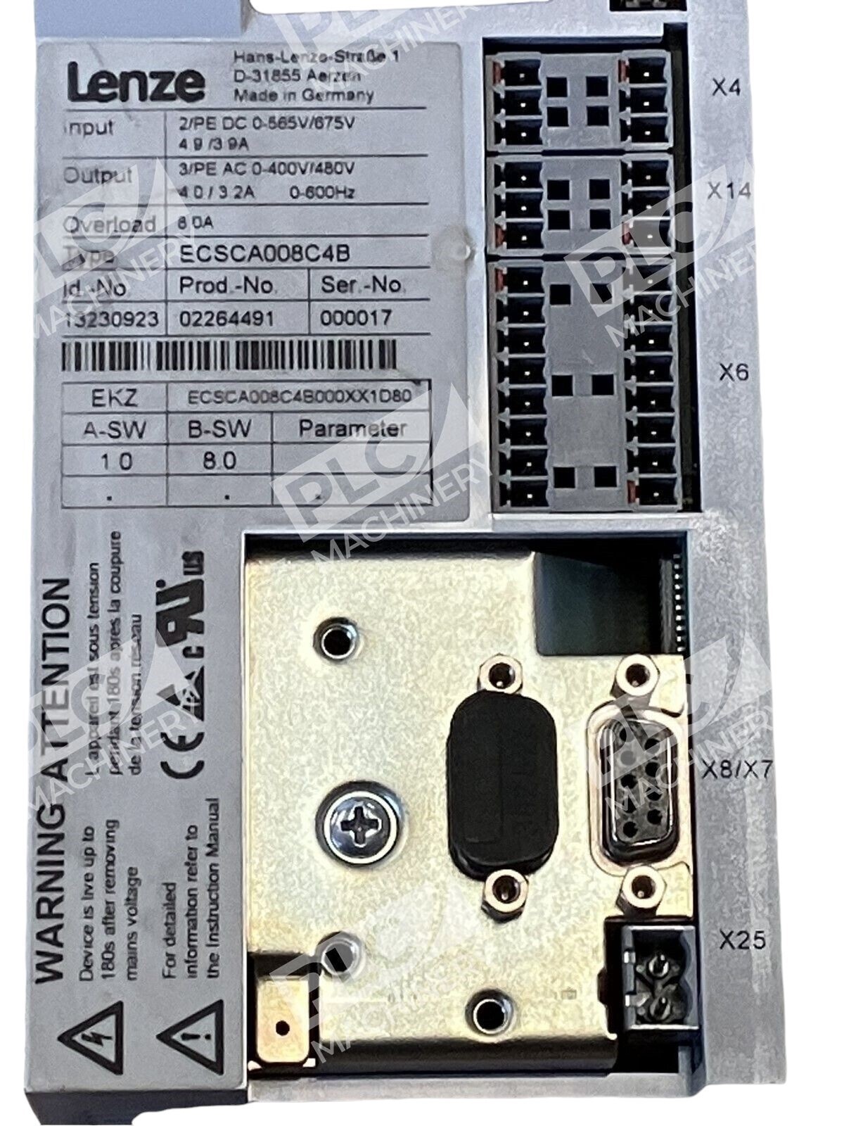 Lenze ECSCA008C4B Servo Drive Module - Image 5