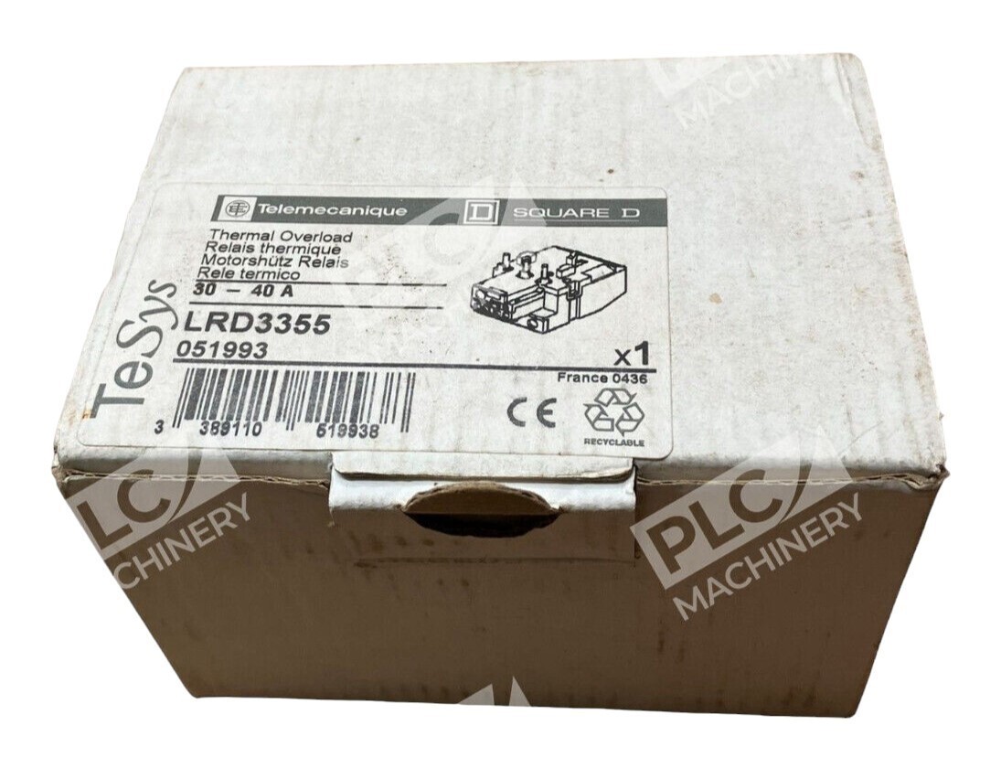 Square D LRD3355 Thermal Overload Relay Telemecanique TeSys - Image 2