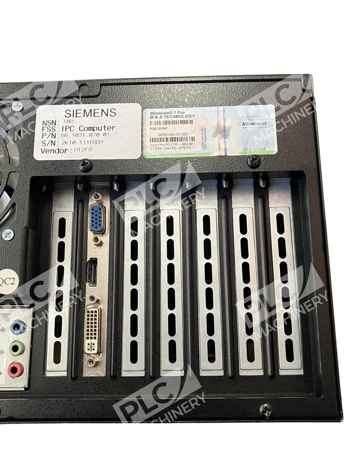 Siemens 66.1031.070-01 IPC Computer - Image 6