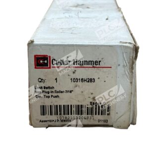 Eaton Cutler Hammer 10316H283 - Cutler Hammer 10316H283 Limit Switch Non Plug-In Roller-7/16